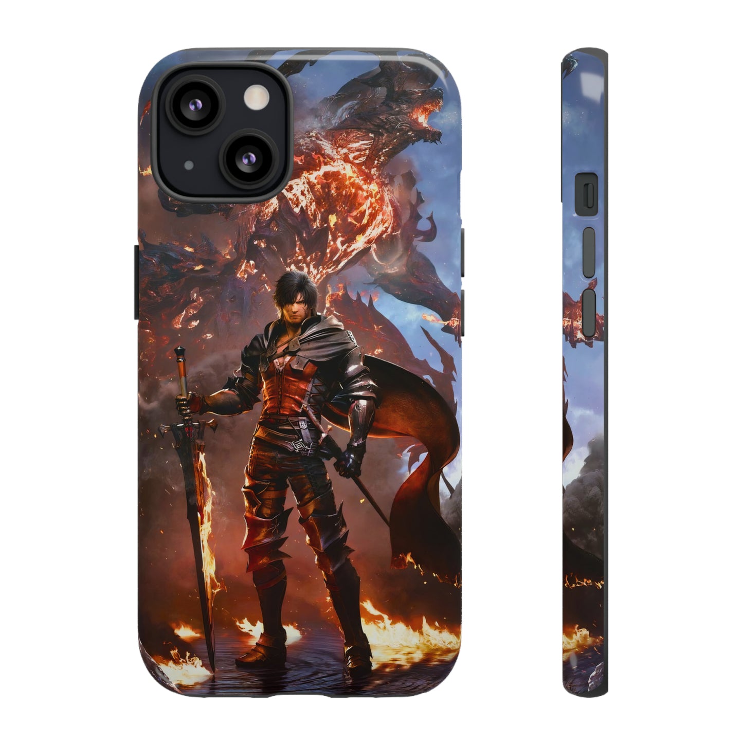 Final Fantasy XVI | Clive Rosfield | Enhance Tough Phone Cases for iPhone 11-15 Pro Max / Samsung S21 - 23 Ultra / Pixel 5 - 7