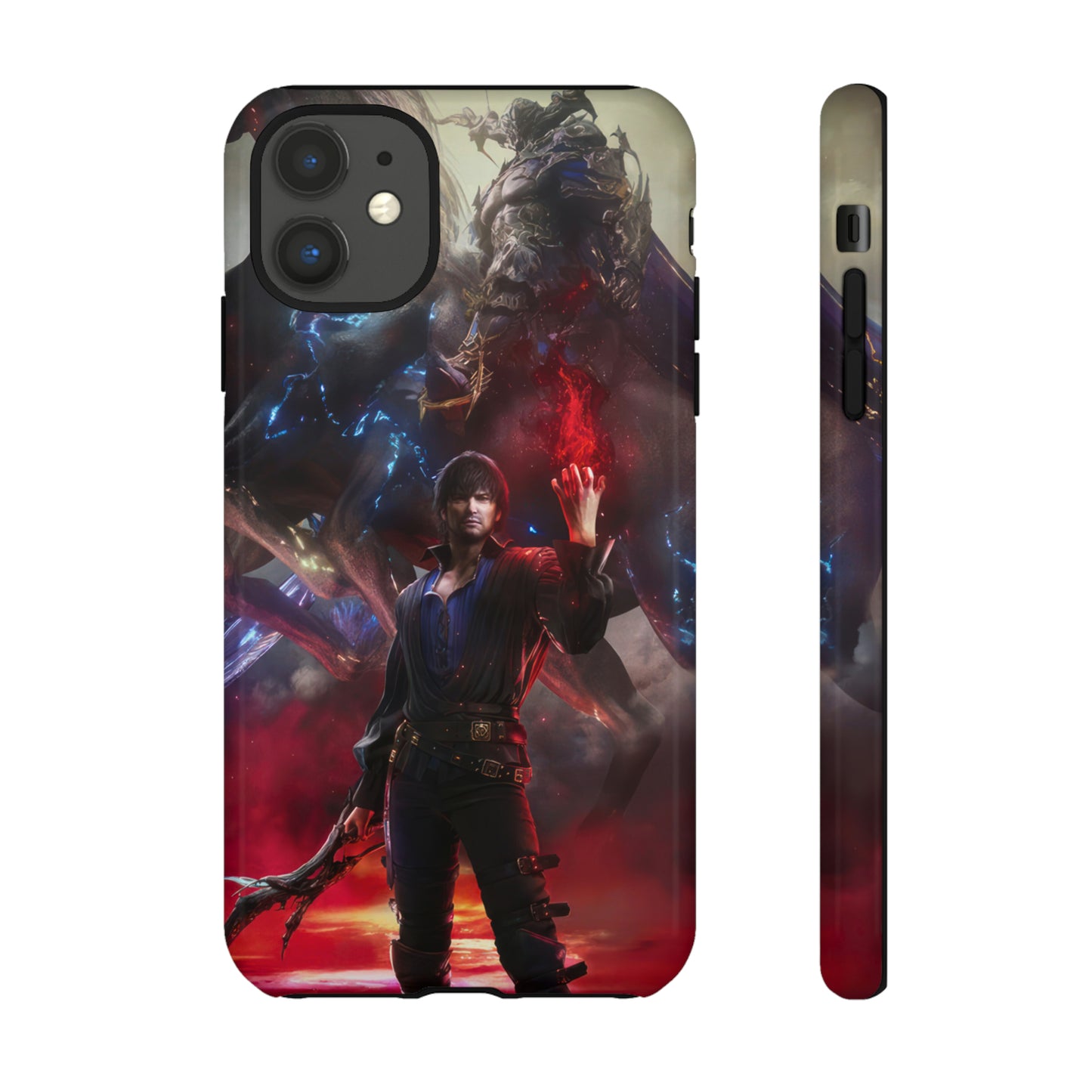 Final Fantasy XVI Barnabas Tharmr | Enhance Tough Phone Cases for iPhone 11-15 Pro Max / Samsung S21 - 23 Ultra / Pixel 5 - 7