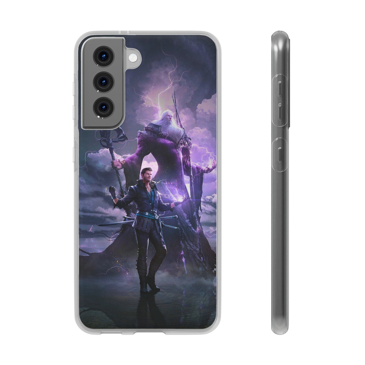 Final Fantasy XVI Cidolfus Telamon | Flexible Phone Case | Iphone 11-14 Pro Max | Samsung 21-23 Ultra | Gift Packages Choice