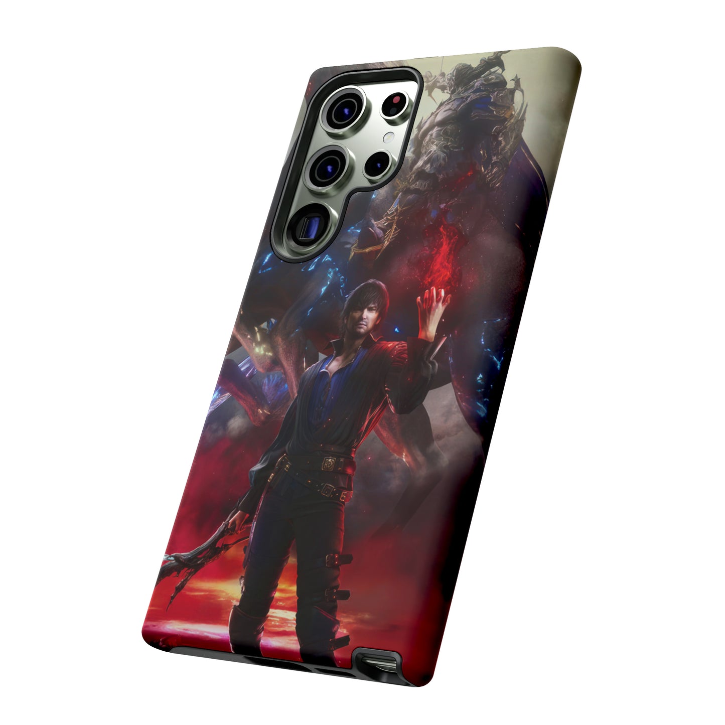 Final Fantasy XVI Barnabas Tharmr | Enhance Tough Phone Cases for iPhone 11-15 Pro Max / Samsung S21 - 23 Ultra / Pixel 5 - 7