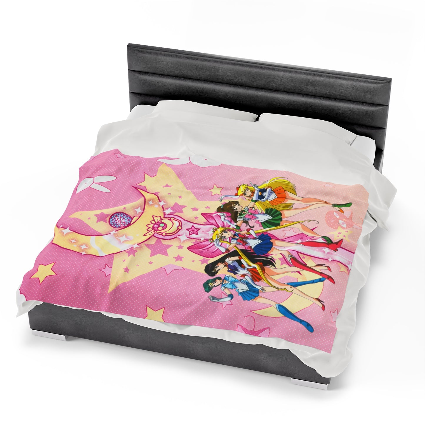 Sailor moon Velveteen Plush Blanket