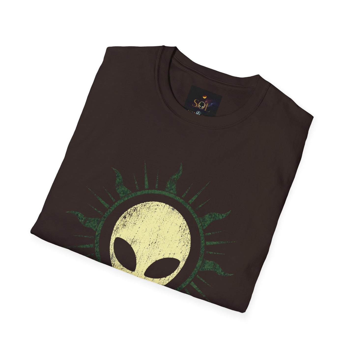 Alien Sayings T-Shirt — "Just write about this design after I am alien" Graphic Tee