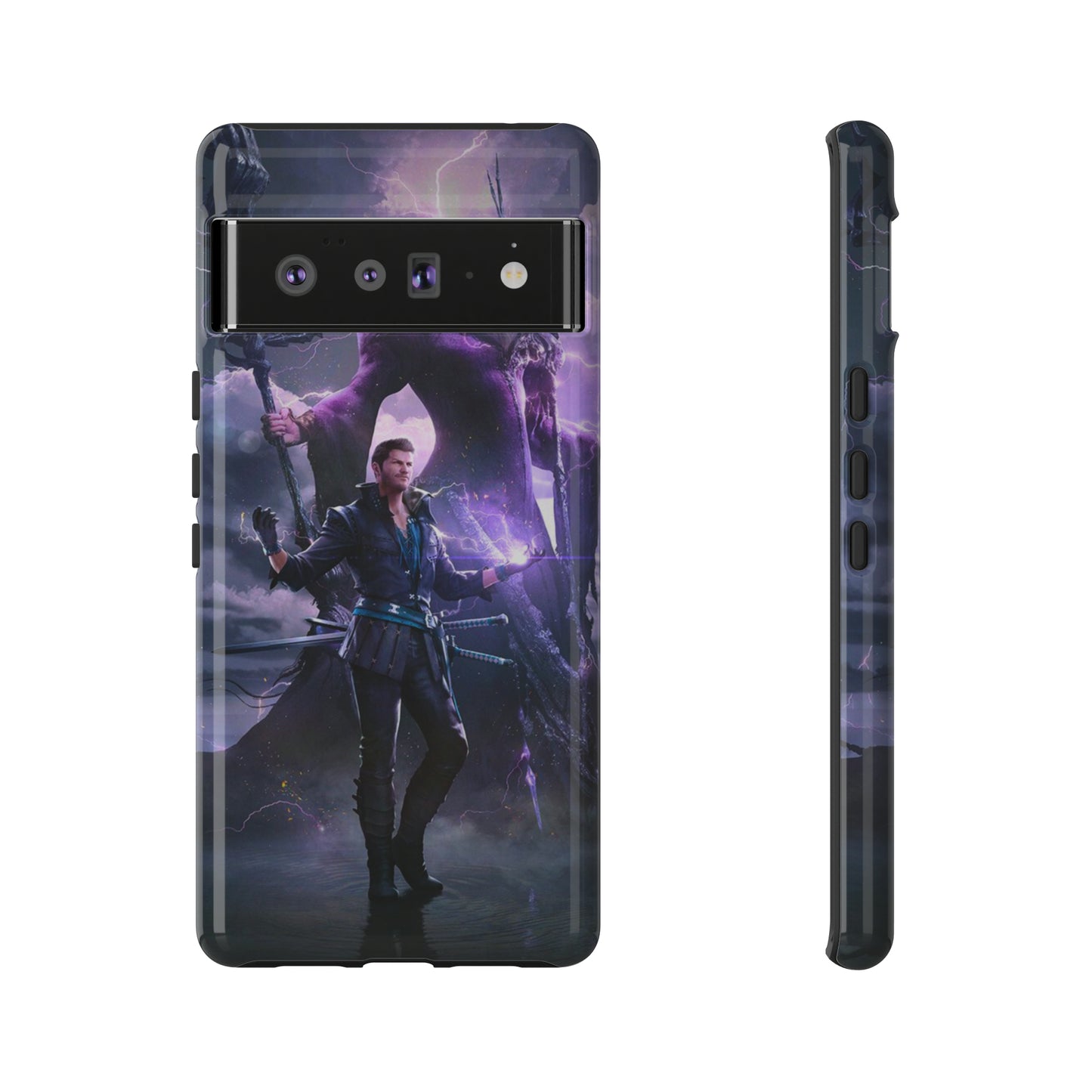 Final Fantasy XVI | Cidolfus Telamon | Enhance Tough Phone Cases for iPhone 11-15 Pro Max / Samsung S21 - 23 Ultra / Pixel 5 - 7