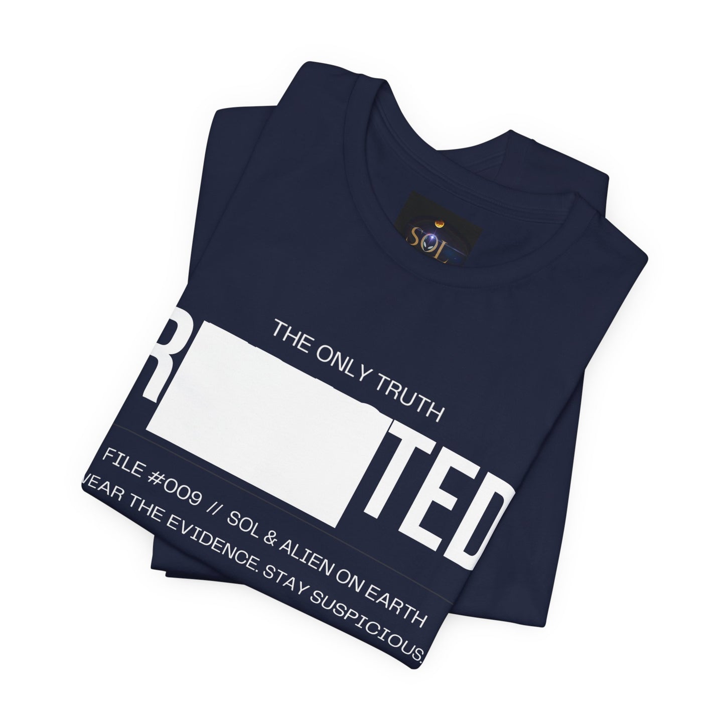 Redacted — Statement Tee | File #009