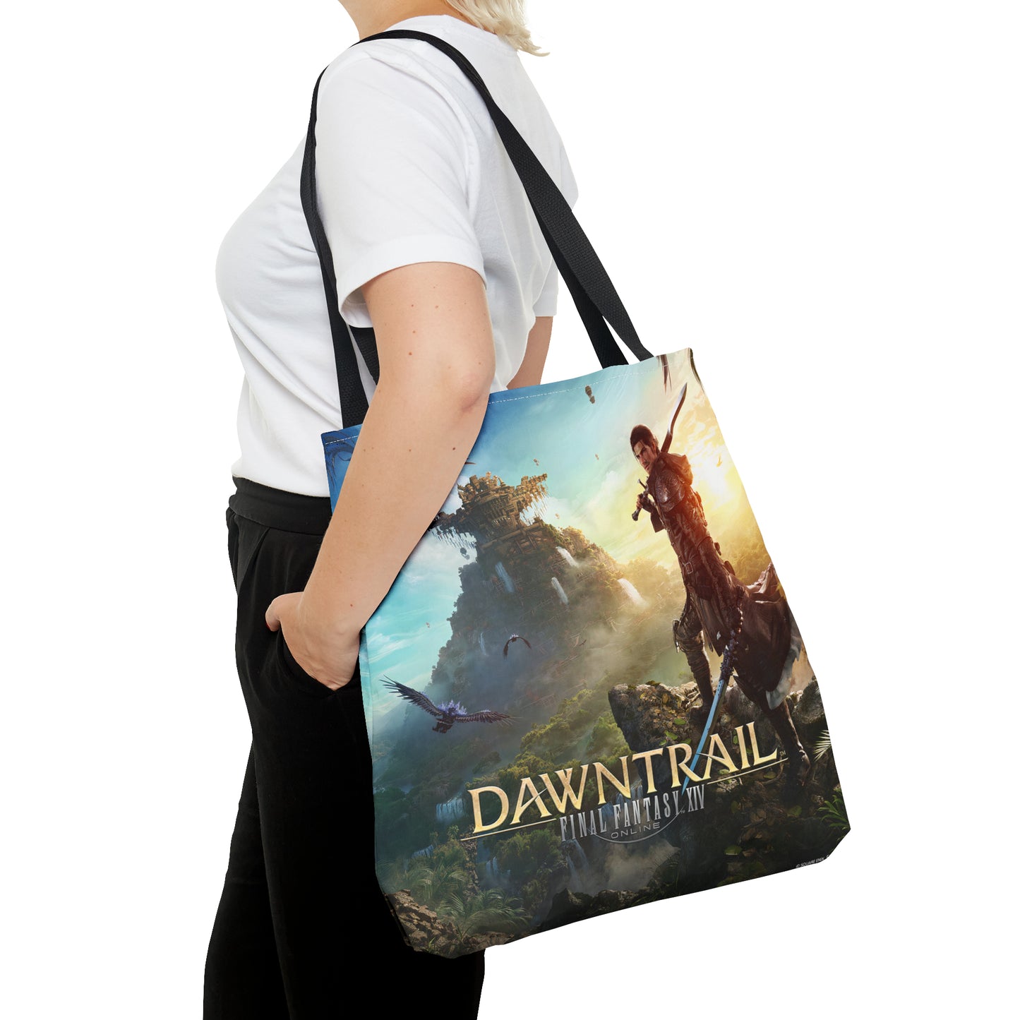 Final Fantasy XIV Dawntrail | Tote Bag (AOP) | 5 color Handle