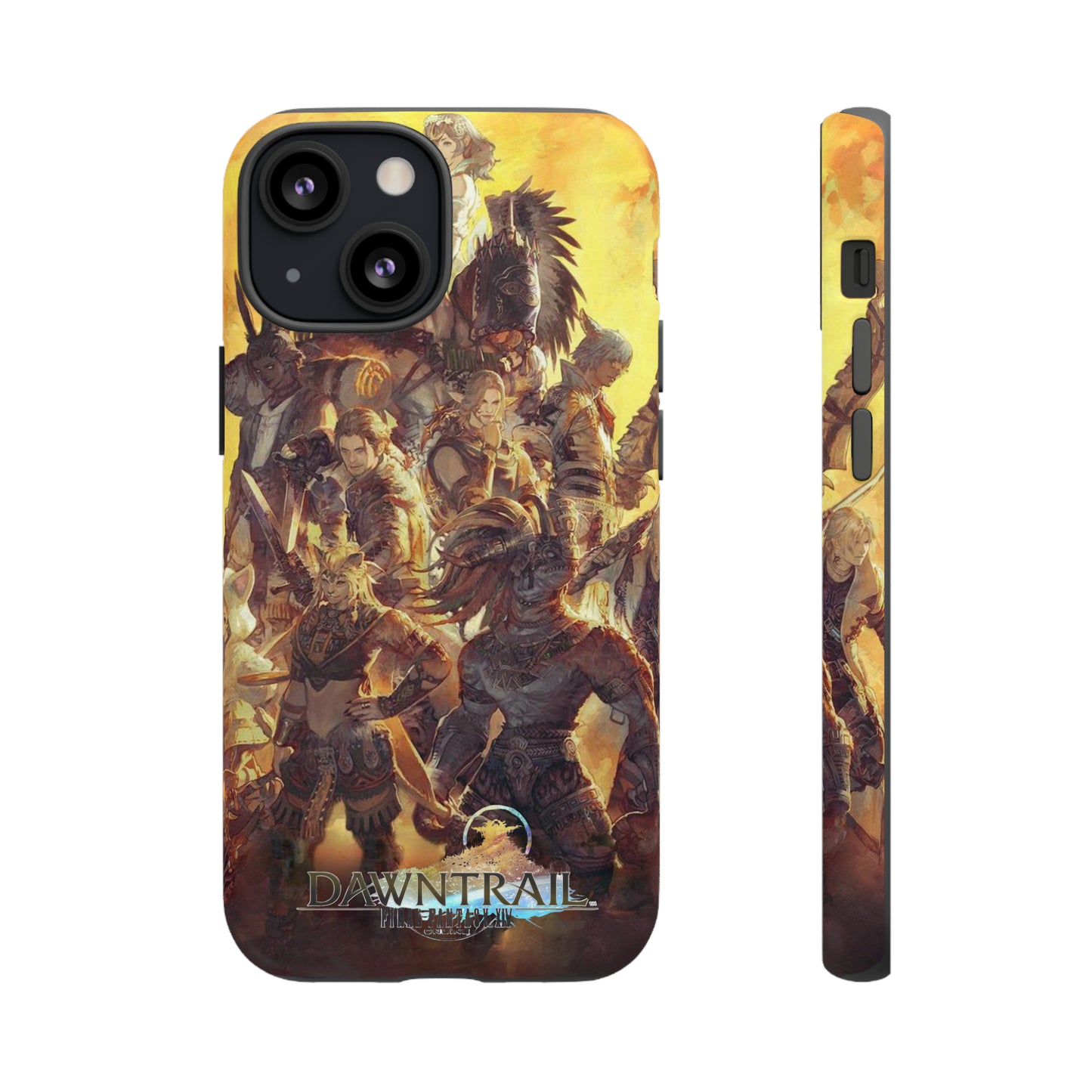 Final Fantasy XIV Dawntrail | Enhance Tough Phone Cases for iPhone 11-15 Pro Max / Samsung S21 - 23 Ultra / Pixel 5 - 7