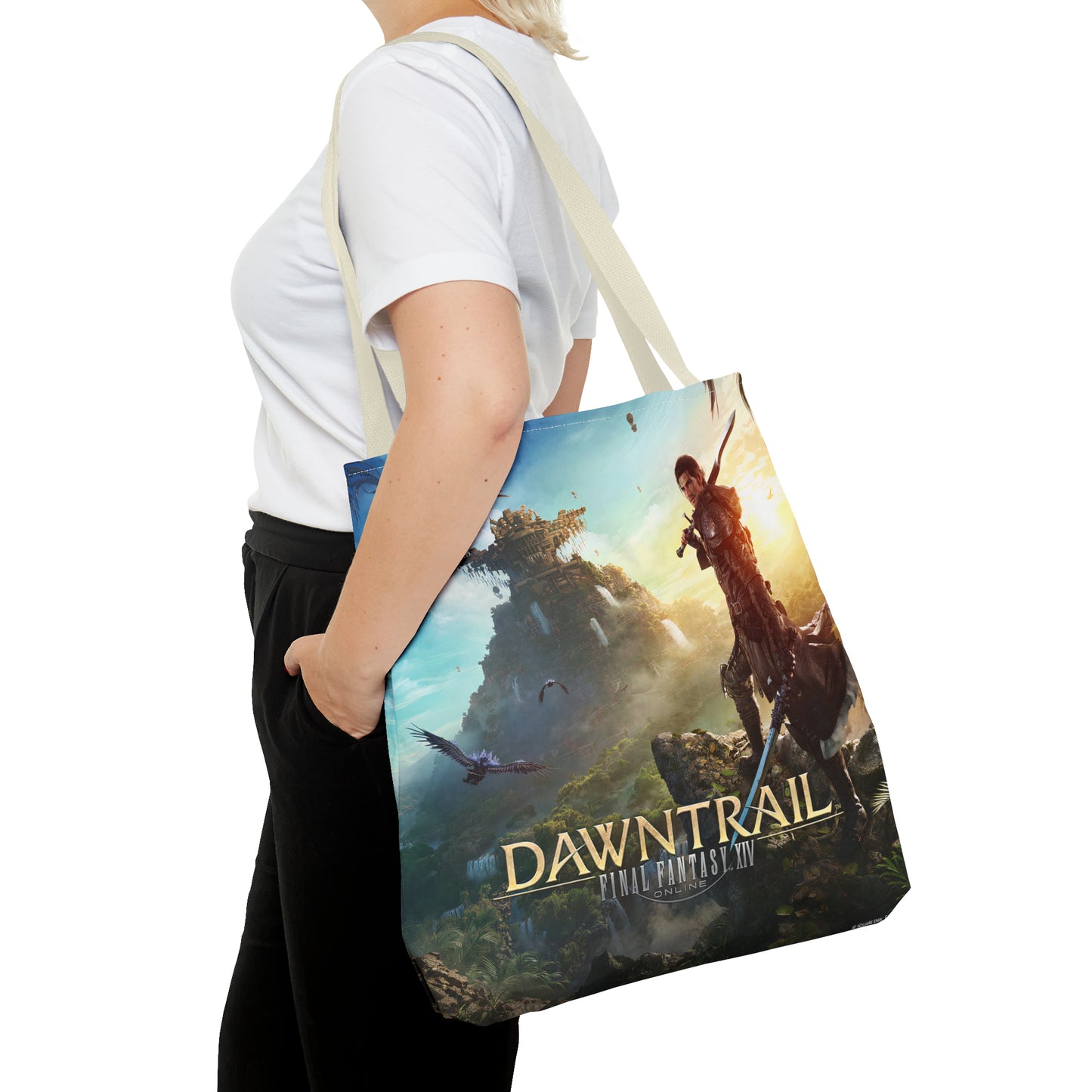 Final Fantasy XIV Dawntrail | Tote Bag (AOP) | 5 color Handle