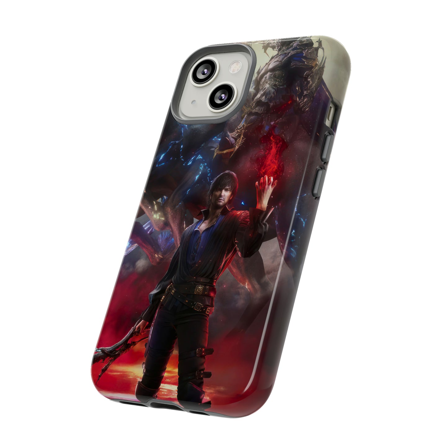 Final Fantasy XVI Barnabas Tharmr | Enhance Tough Phone Cases for iPhone 11-15 Pro Max / Samsung S21 - 23 Ultra / Pixel 5 - 7