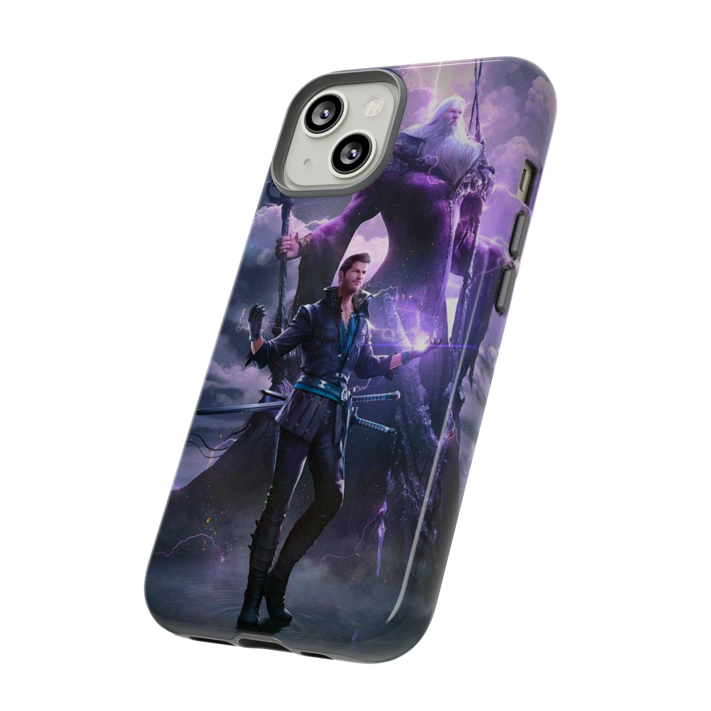 Final Fantasy XVI | Cidolfus Telamon | Enhance Tough Phone Cases for iPhone 11-15 Pro Max / Samsung S21 - 23 Ultra / Pixel 5 - 7