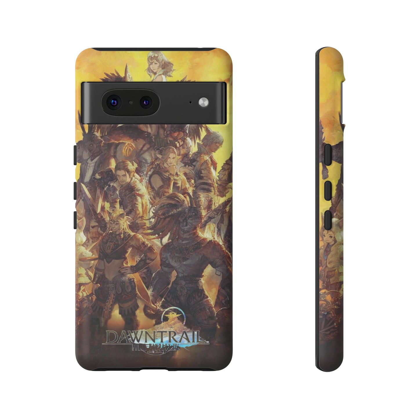 Final Fantasy XIV Dawntrail | Enhance Tough Phone Cases for iPhone 11-15 Pro Max / Samsung S21 - 23 Ultra / Pixel 5 - 7