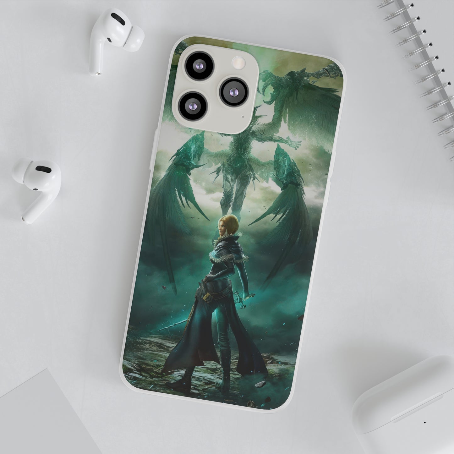 Final Fantasy XVI Benedikta Harman | Flexible Phone Case | Iphone 11-14 Pro Max | Samsung 21-23 Ultra | Gift Packages Choice