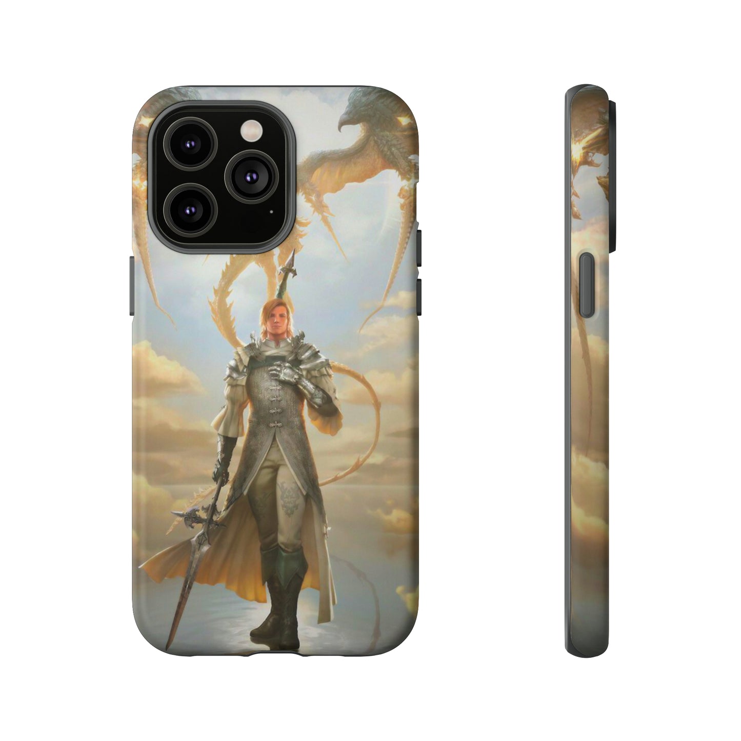 Final Fantasy XVI Dion Lesage | Enhance Tough Phone Cases for iPhone 11-15 Pro Max / Samsung S21 - 23 Ultra / Pixel 5 - 7