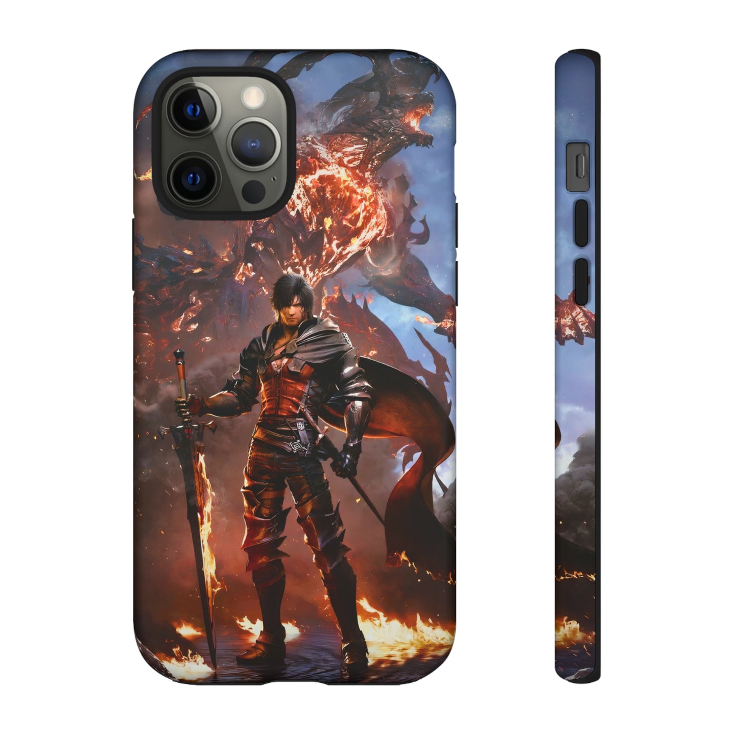 Final Fantasy XVI | Clive Rosfield | Enhance Tough Phone Cases for iPhone 11-15 Pro Max / Samsung S21 - 23 Ultra / Pixel 5 - 7