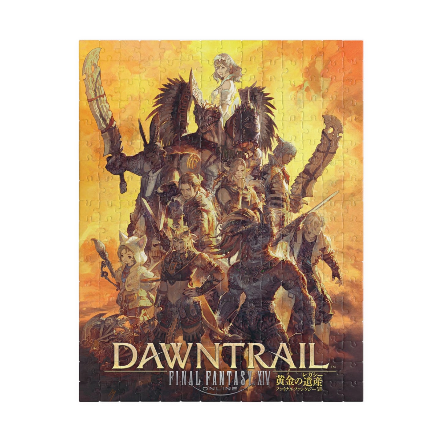 Final Fantasy XIV Dawntrail Jigsaw Puzzle (252, 520, 1014-piece)