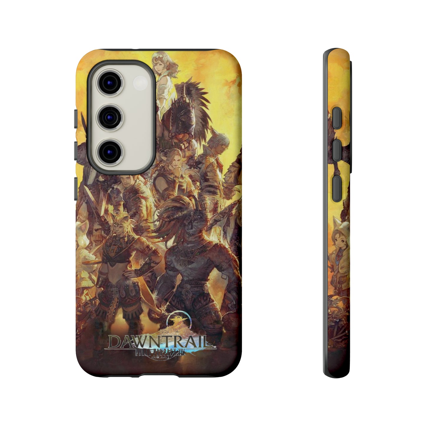 Final Fantasy XIV Dawntrail | Enhance Tough Phone Cases for iPhone 11-15 Pro Max / Samsung S21 - 23 Ultra / Pixel 5 - 7