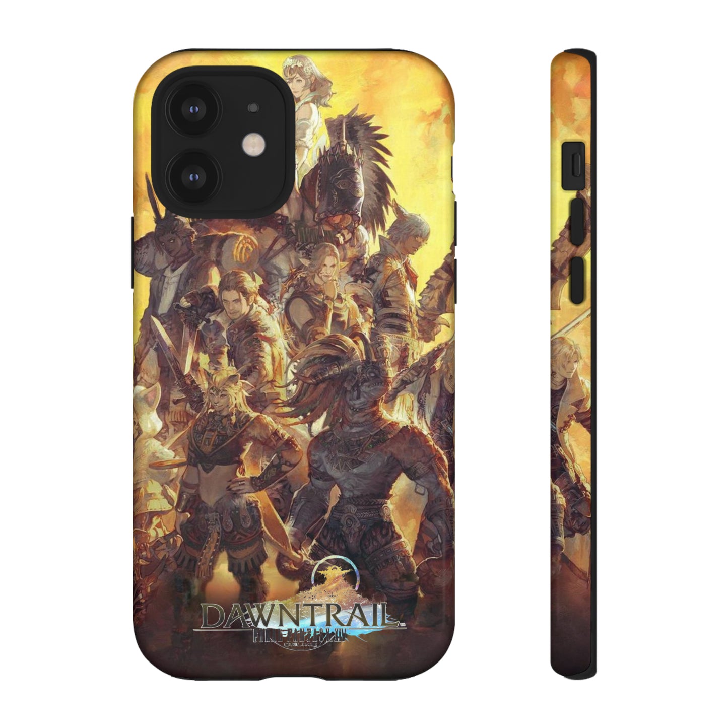 Final Fantasy XIV Dawntrail | Enhance Tough Phone Cases for iPhone 11-15 Pro Max / Samsung S21 - 23 Ultra / Pixel 5 - 7