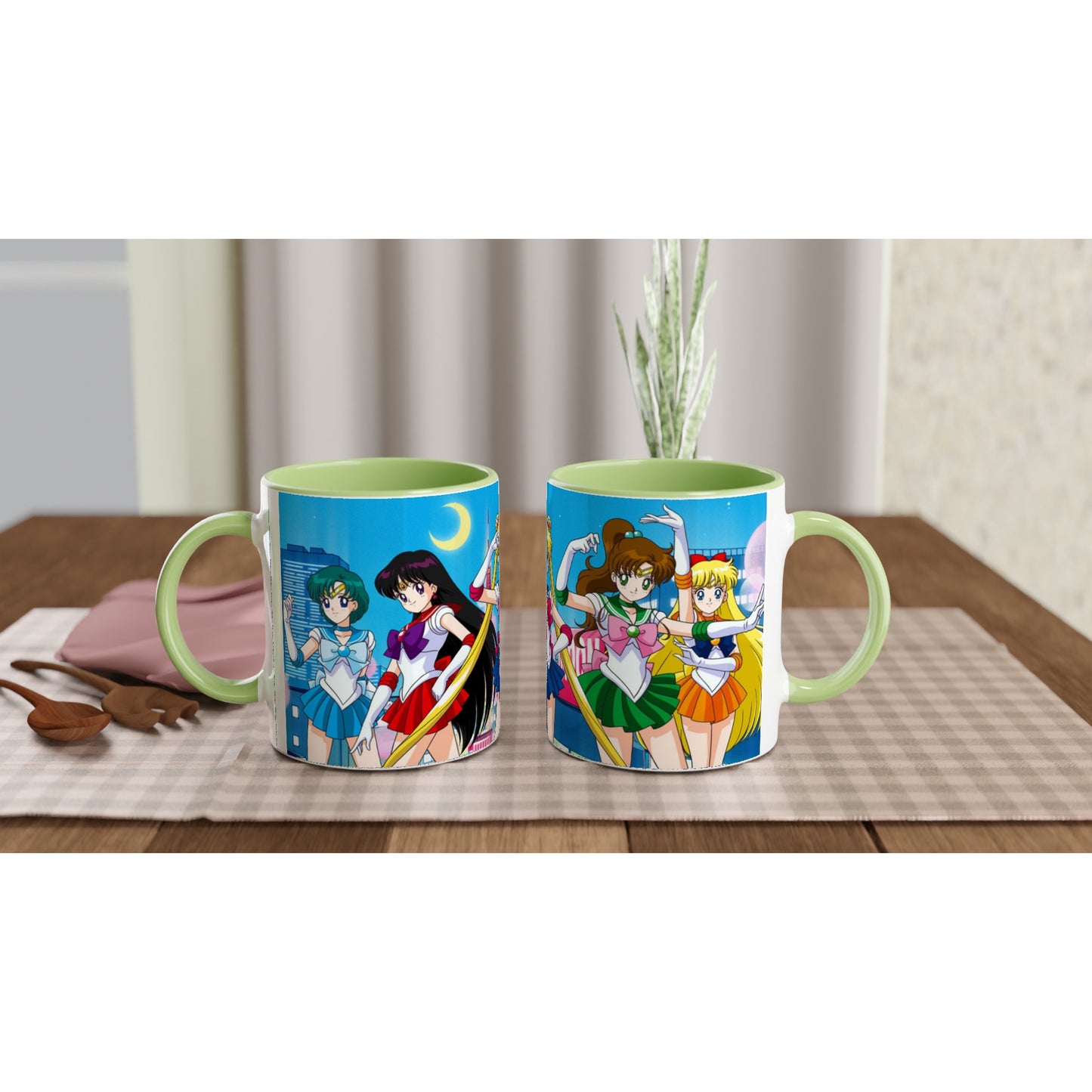 Sailor Moon | Two-Tone | 6 Colors | Ceramic Mug