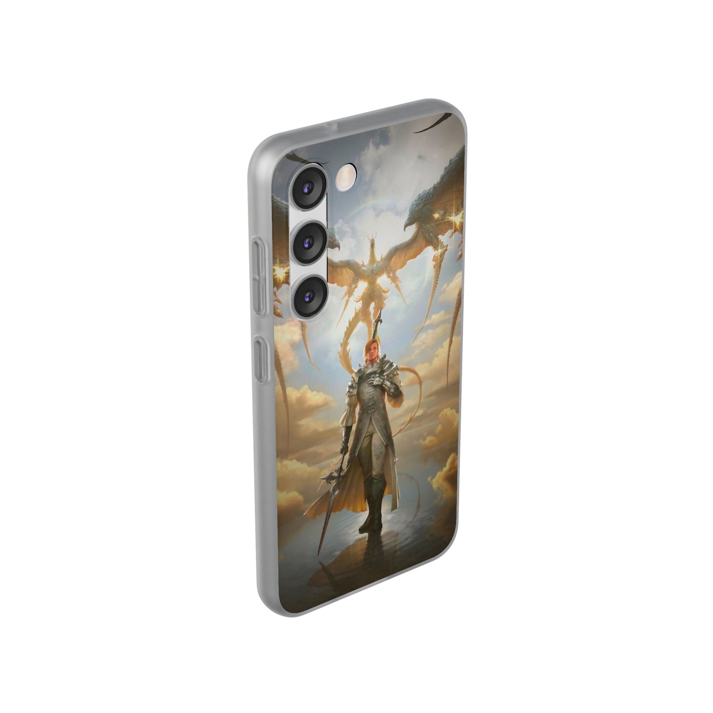 Final Fantasy XVI Dion Lesage | Flexible Phone Case | Iphone 11-14 Pro Max | Samsung 21-23 Ultra | Gift Packages Choice