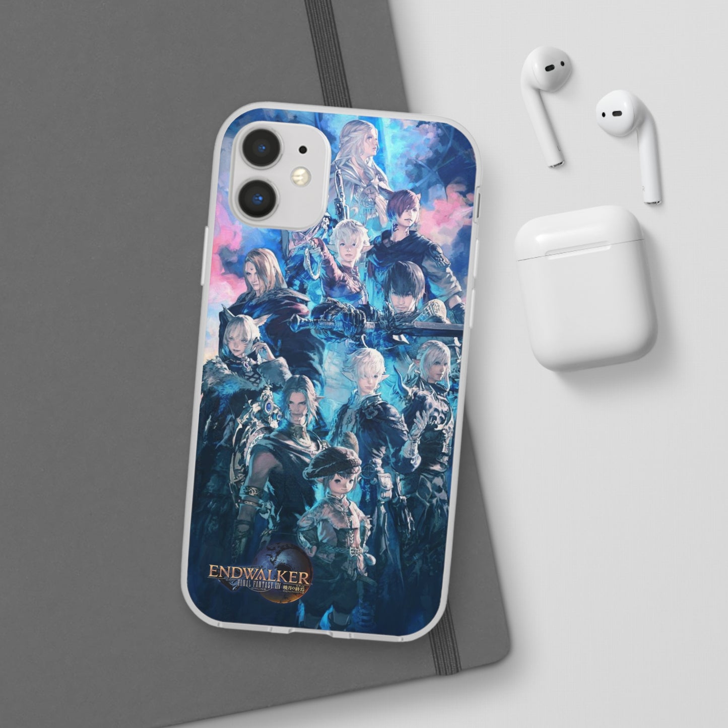 Final Fantasy XIV Endwalker | Flexible Phone Case | Iphone 11-14 Pro Max | Samsung 21-23 Ultra