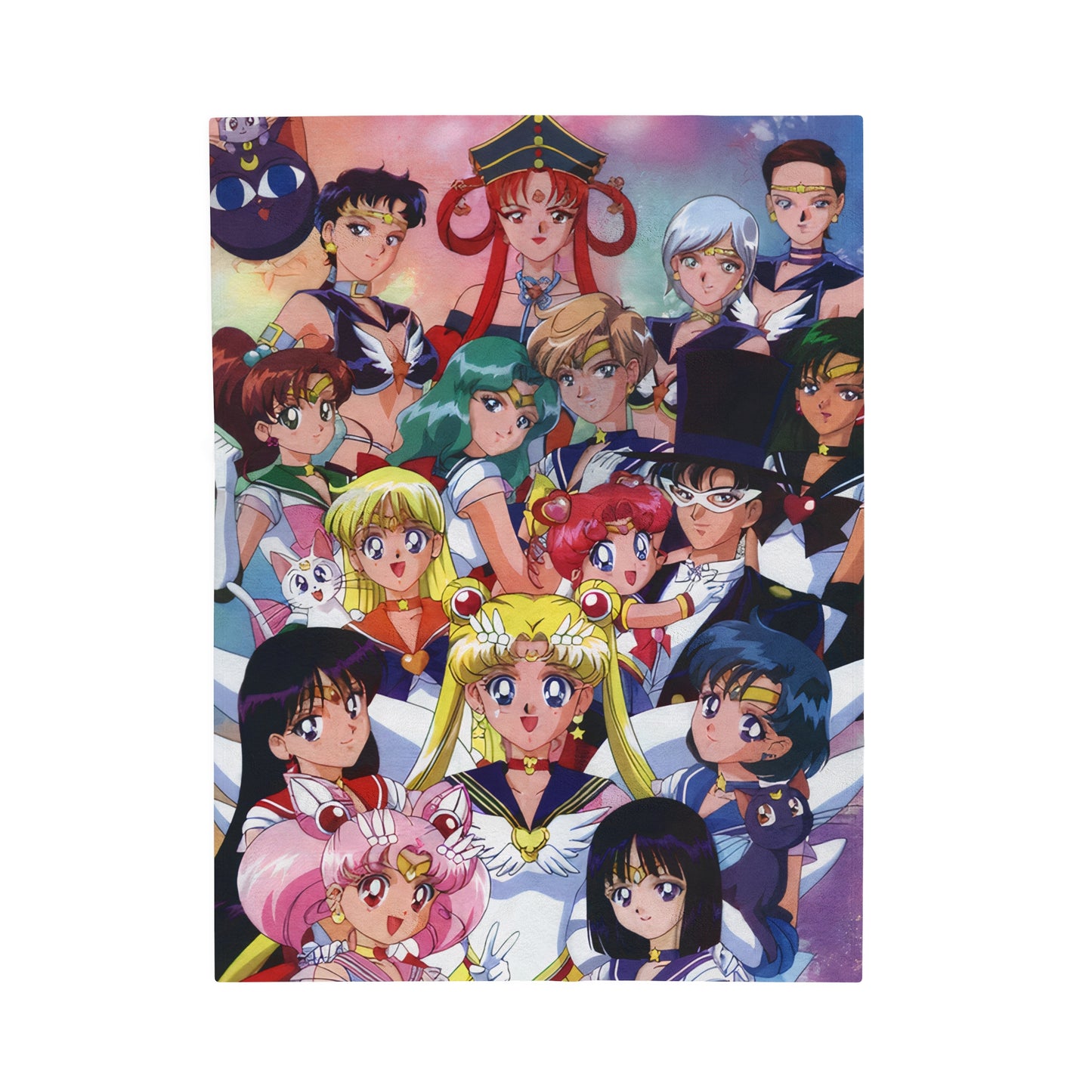 Sailor moon Velveteen Plush Blanket