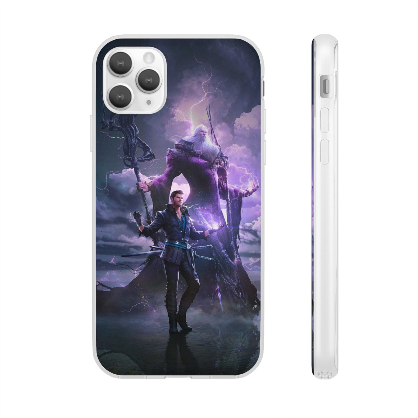 Final Fantasy XVI Cidolfus Telamon | Flexible Phone Case | Iphone 11-14 Pro Max | Samsung 21-23 Ultra | Gift Packages Choice