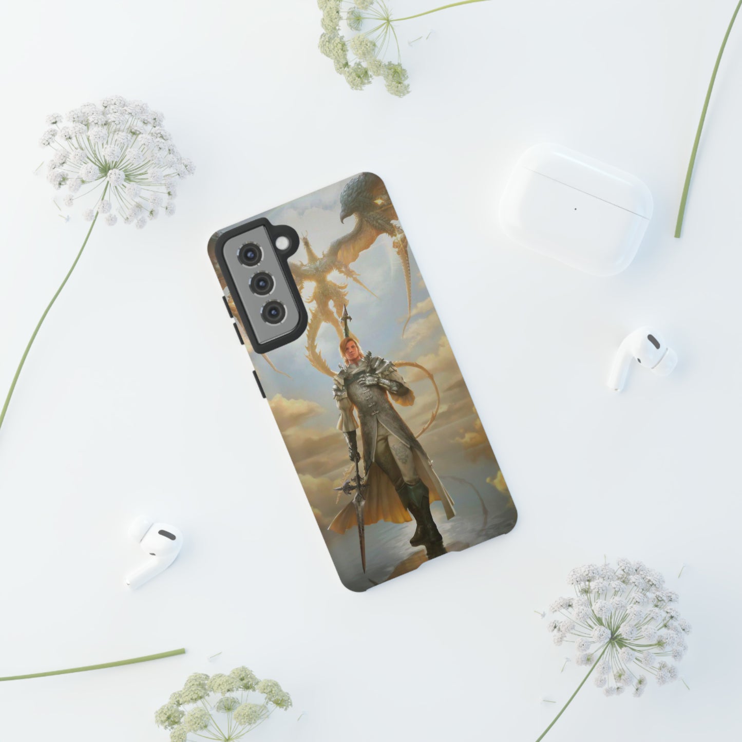 Final Fantasy XVI Dion Lesage | Enhance Tough Phone Cases for iPhone 11-15 Pro Max / Samsung S21 - 23 Ultra / Pixel 5 - 7