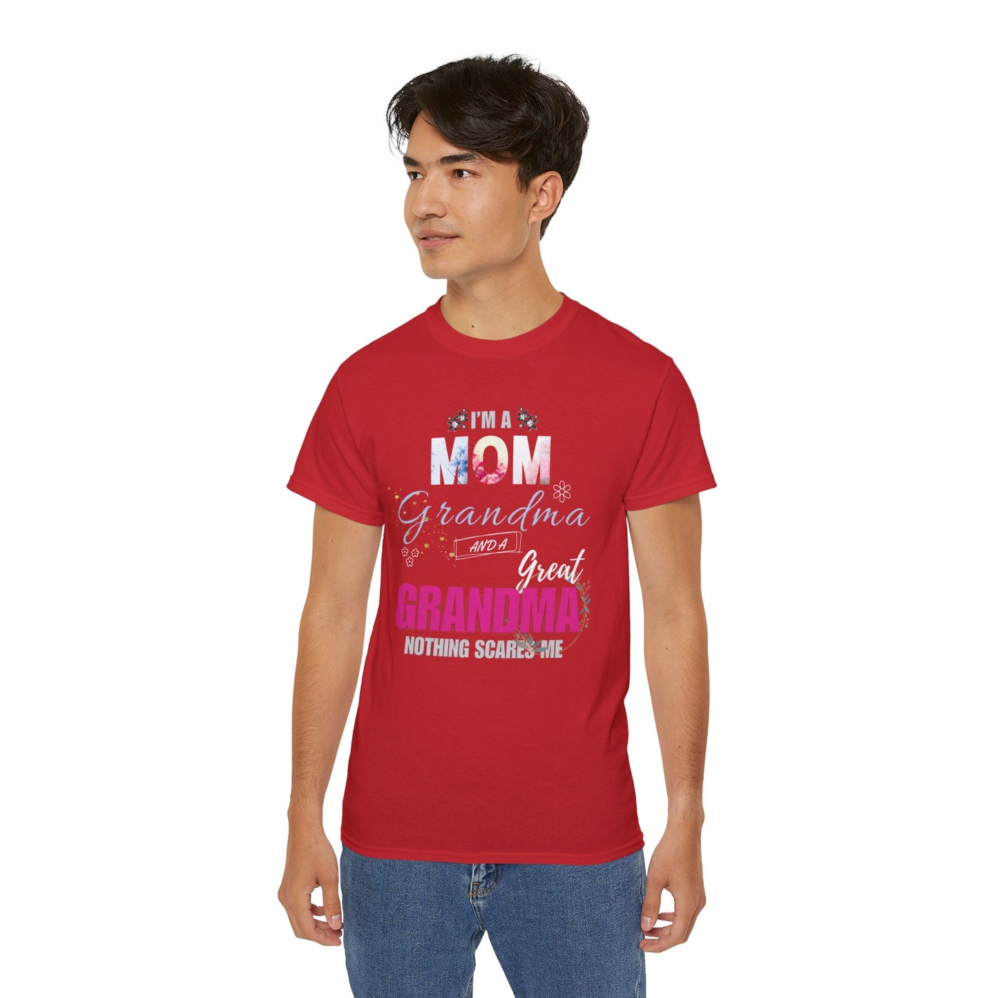 I'm A Mom Grandma Unisex Ultra Cotton Tee