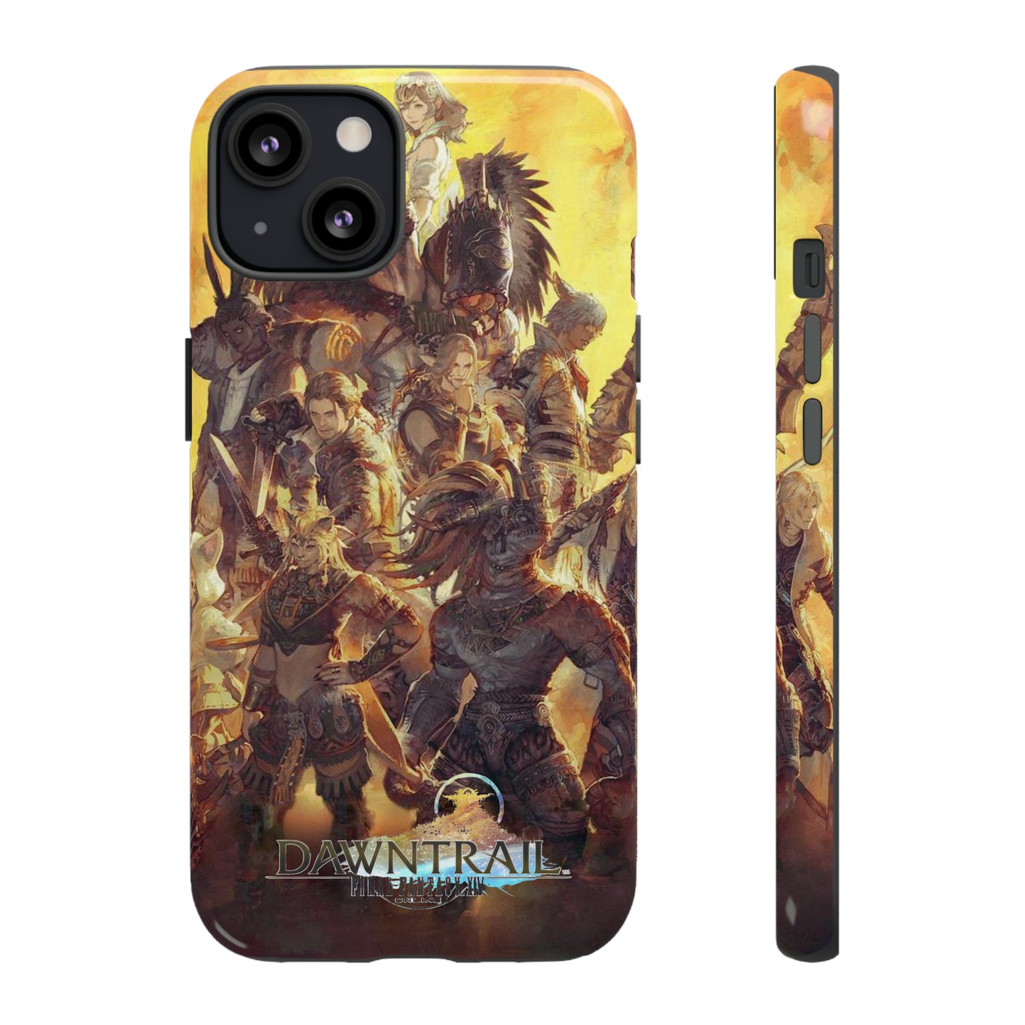 Final Fantasy XIV Dawntrail | Enhance Tough Phone Cases for iPhone 11-15 Pro Max / Samsung S21 - 23 Ultra / Pixel 5 - 7