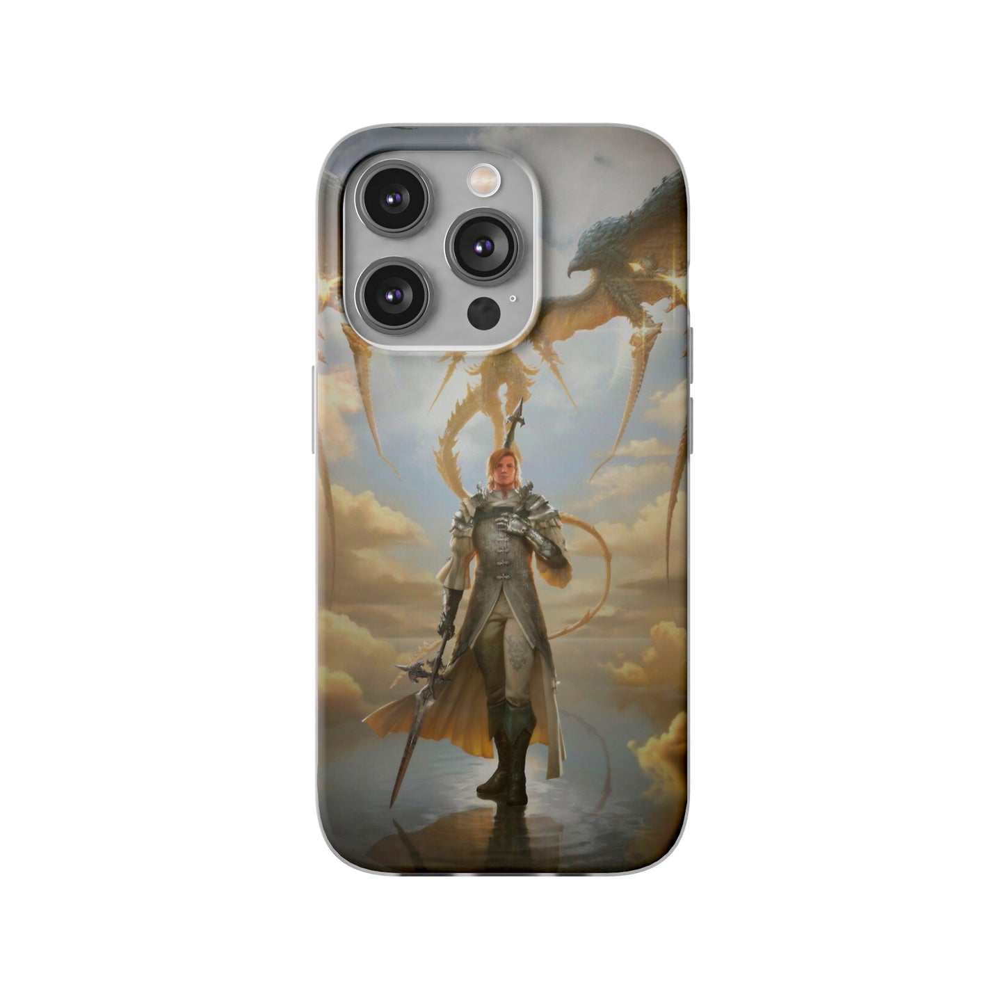 Final Fantasy XVI Dion Lesage | Flexible Phone Case | Iphone 11-14 Pro Max | Samsung 21-23 Ultra | Gift Packages Choice