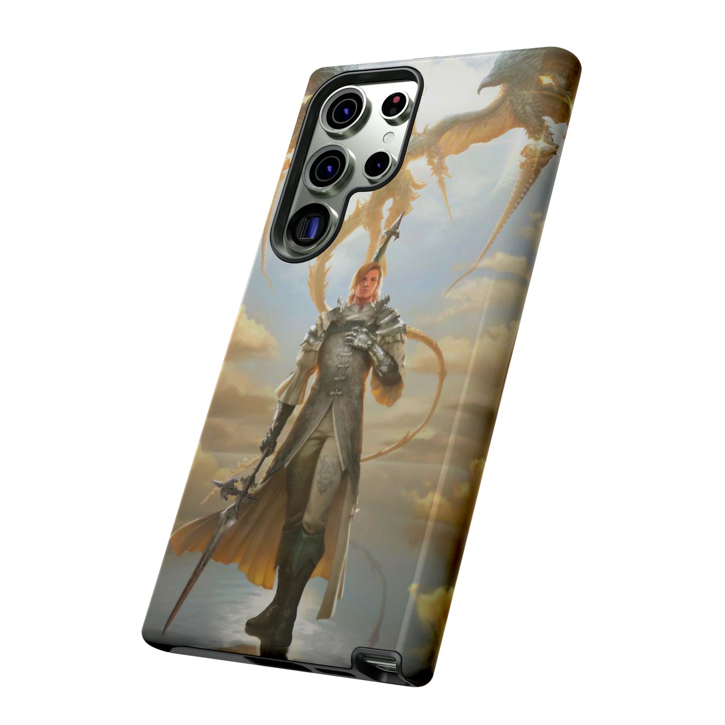 Final Fantasy XVI Dion Lesage | Enhance Tough Phone Cases for iPhone 11-15 Pro Max / Samsung S21 - 23 Ultra / Pixel 5 - 7