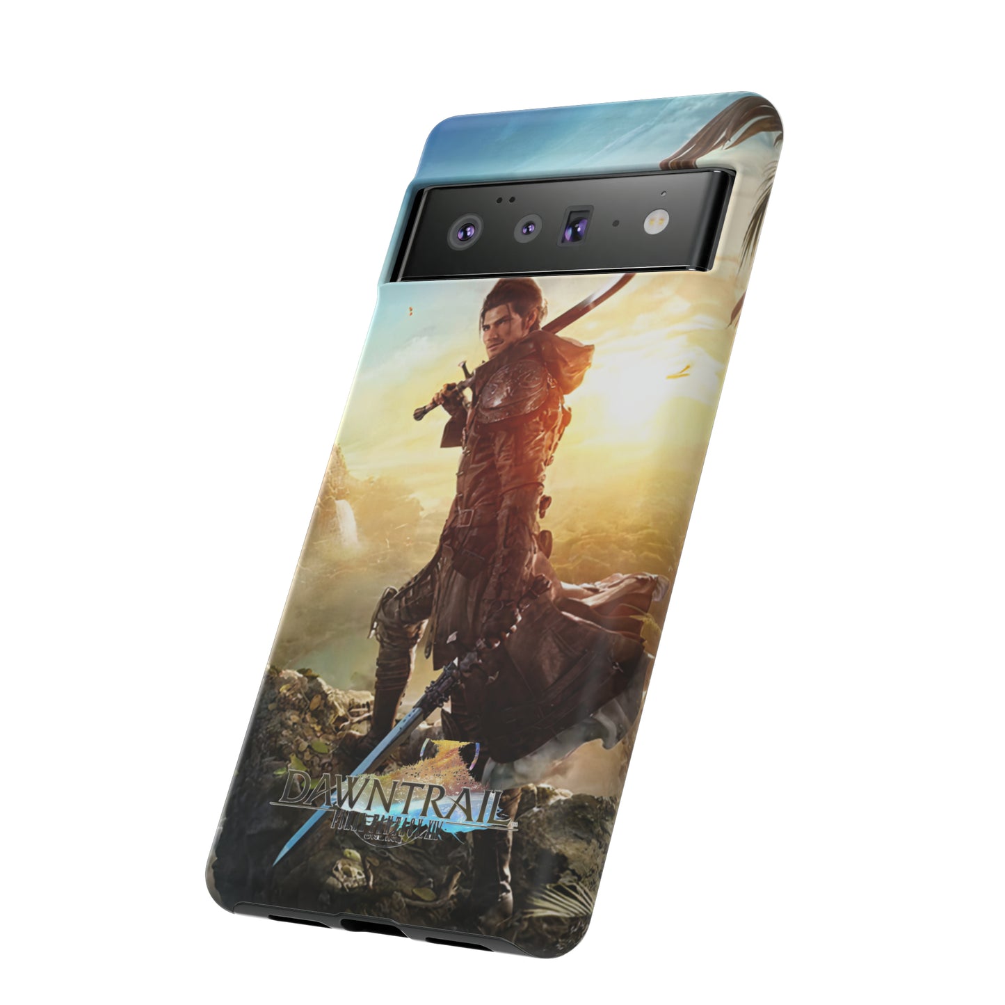 Final Fantasy XIV Dawntrail | Enhance Tough Phone Cases for iPhone 11-15 Pro Max / Samsung S21 - 23 Ultra / Pixel 5 - 7