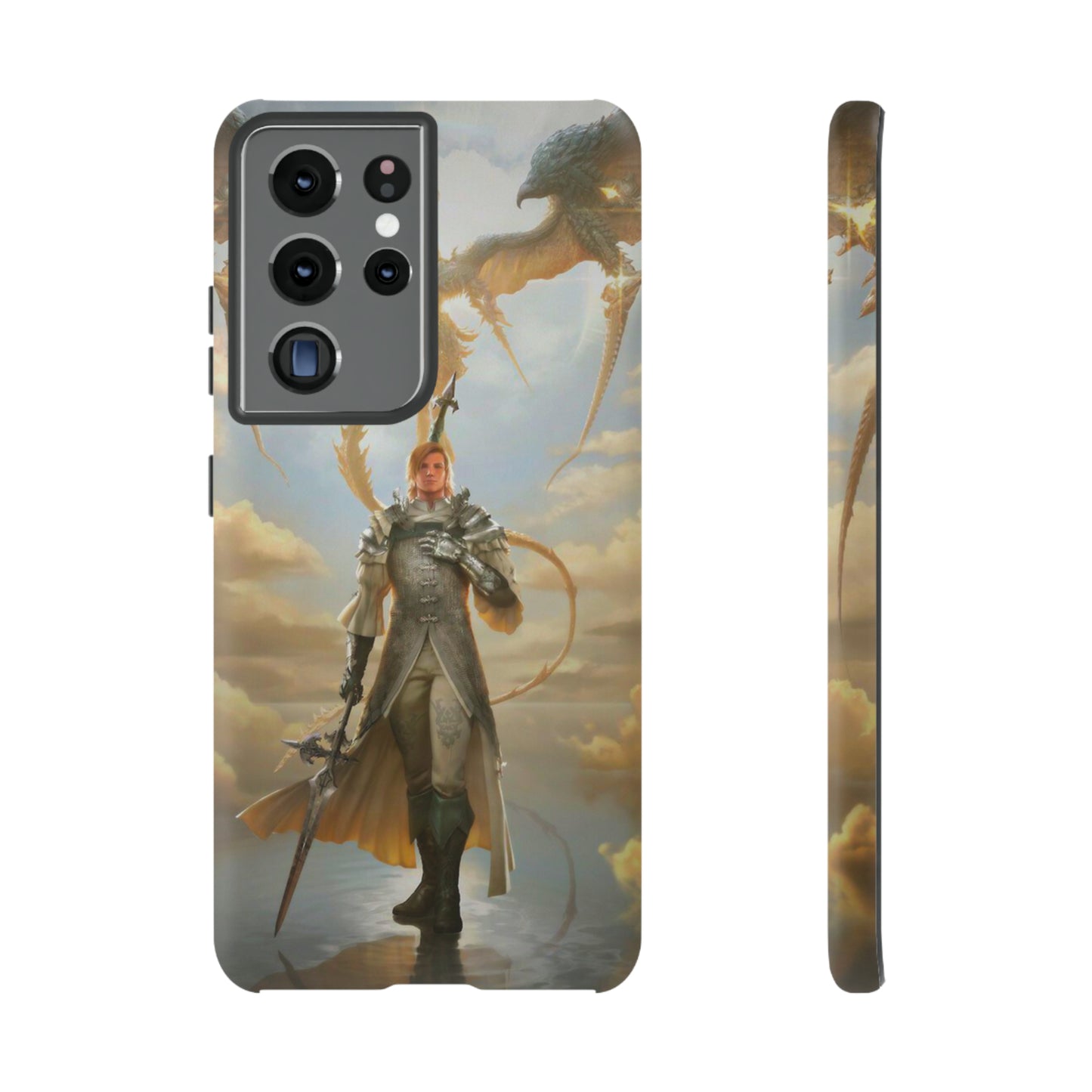 Final Fantasy XVI Dion Lesage | Enhance Tough Phone Cases for iPhone 11-15 Pro Max / Samsung S21 - 23 Ultra / Pixel 5 - 7