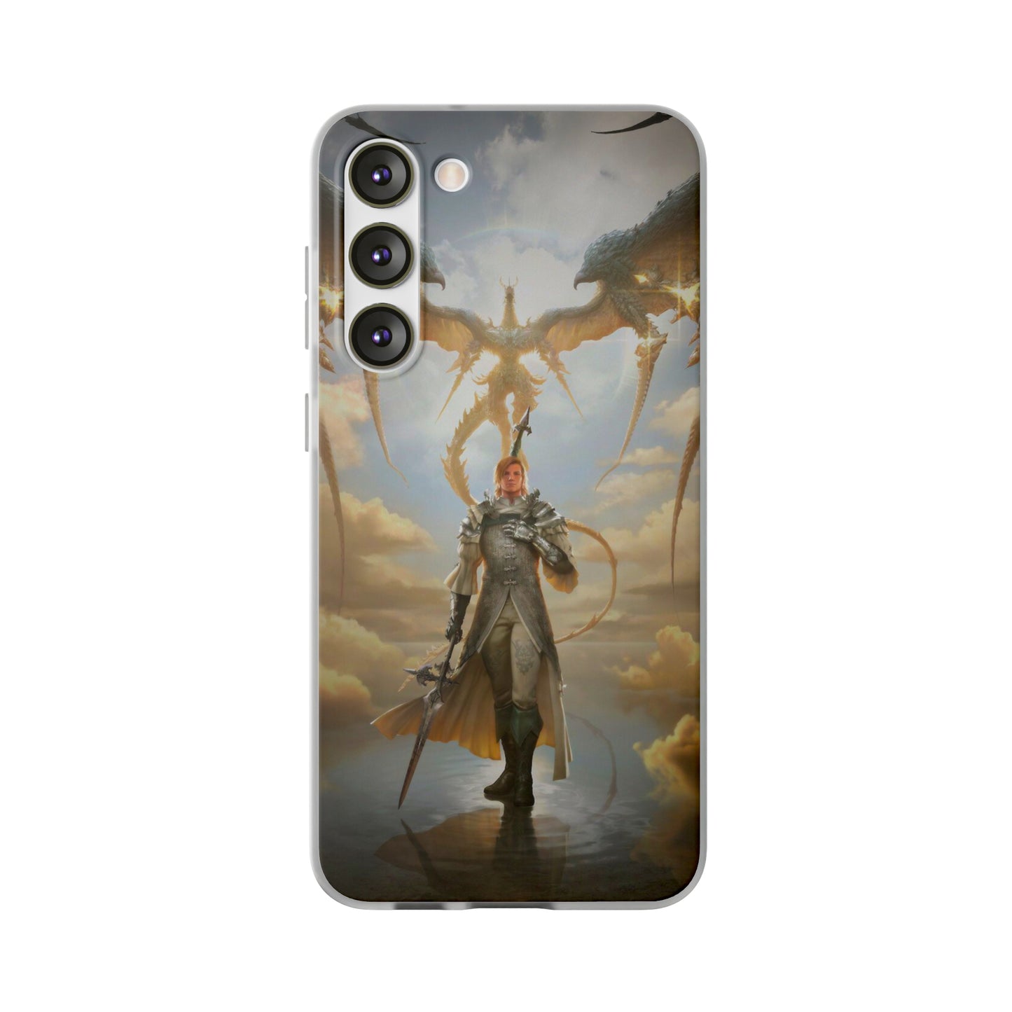 Final Fantasy XVI Dion Lesage | Flexible Phone Case | Iphone 11-14 Pro Max | Samsung 21-23 Ultra | Gift Packages Choice