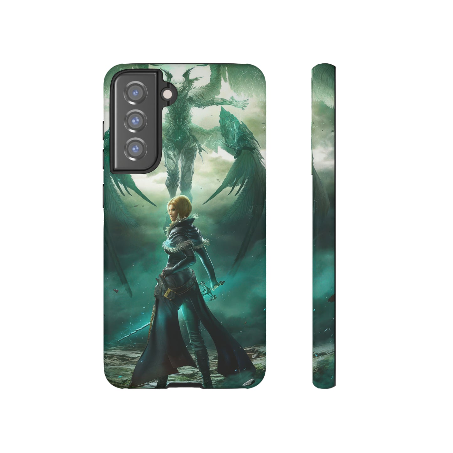 Final Fantasy XVI Benedikta Harman |  Enhance Tough Phone Cases for iPhone 11-15 Pro Max / Samsung S21 - 23 Ultra / Pixel 5 - 7