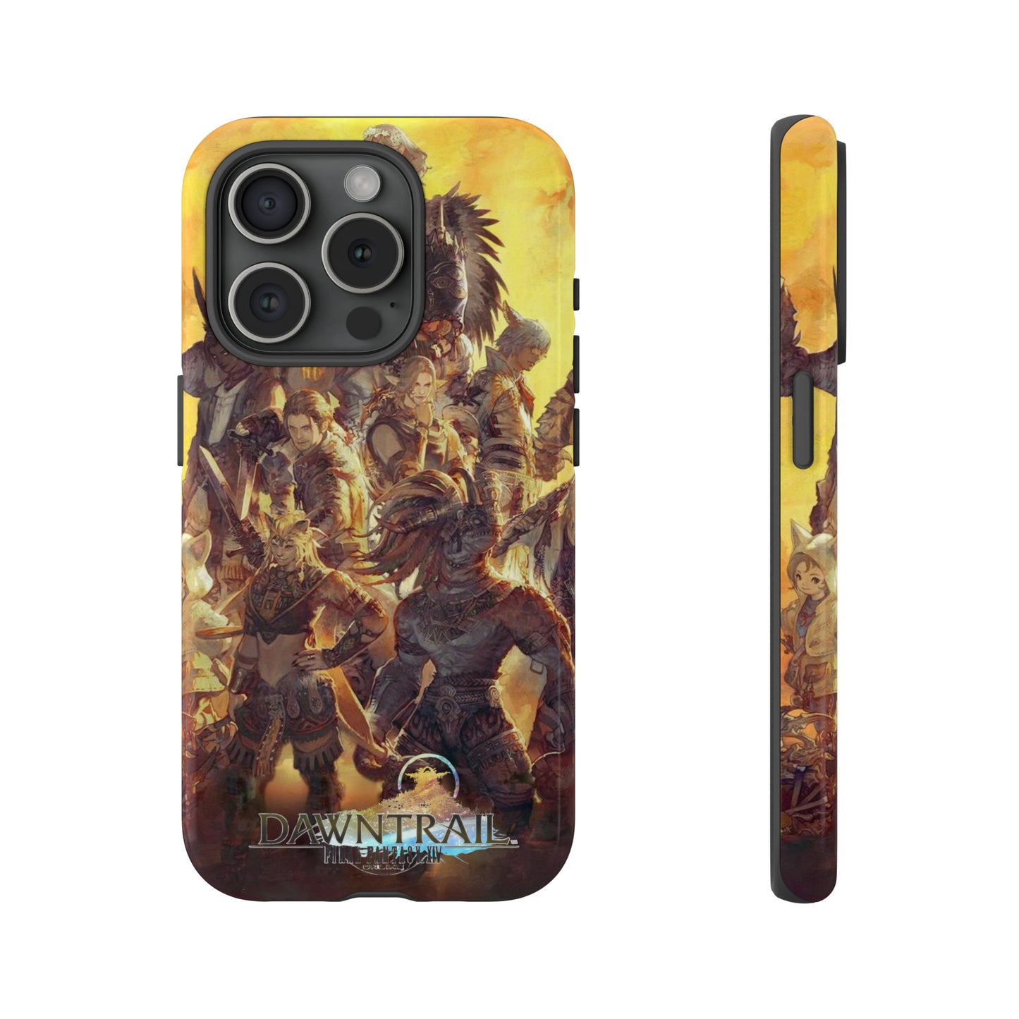 Final Fantasy XIV Dawntrail | Enhance Tough Phone Cases for iPhone 11-15 Pro Max / Samsung S21 - 23 Ultra / Pixel 5 - 7