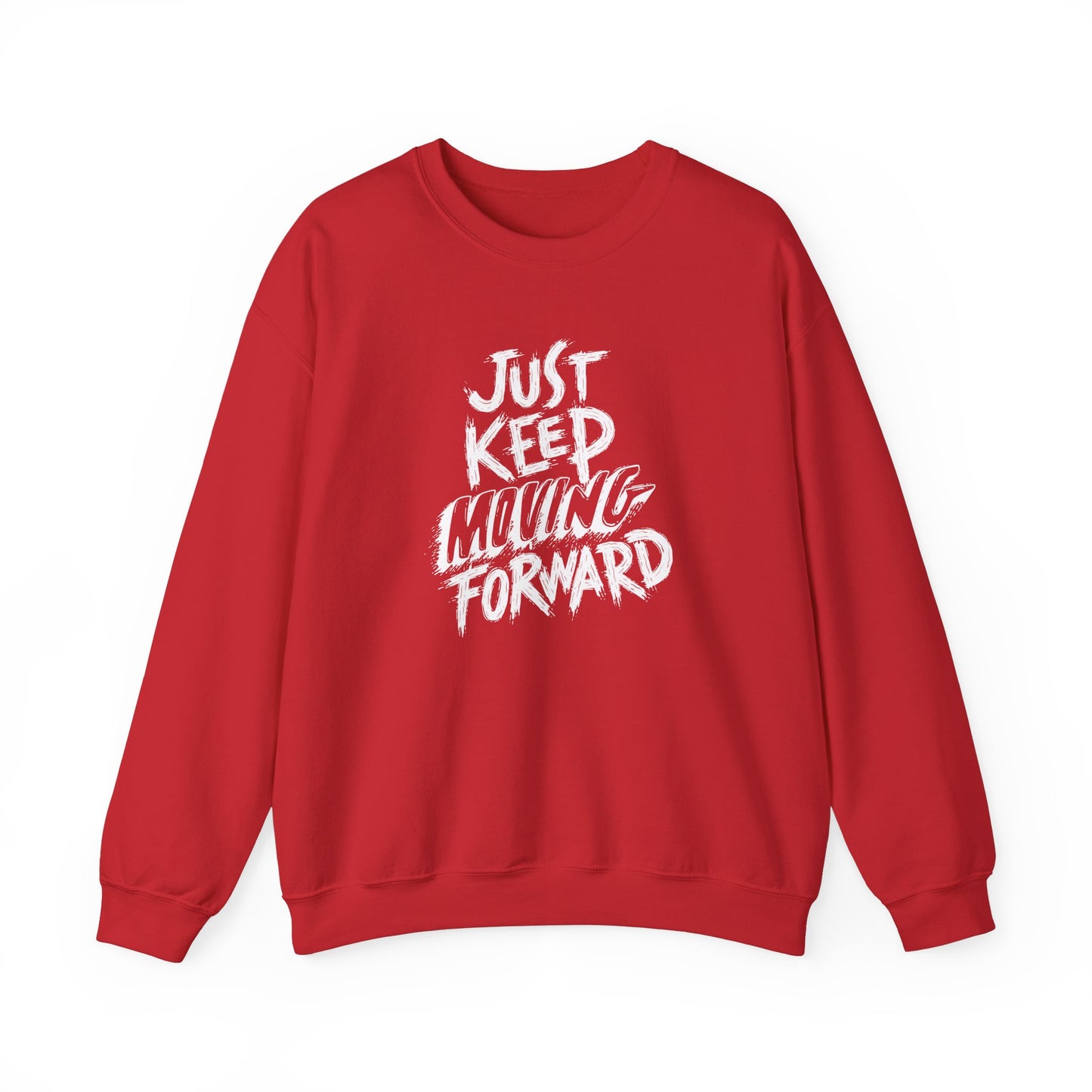 Just Keep Moving Forward Unisex Heavy Blend™ Crewneck Sweatshirt