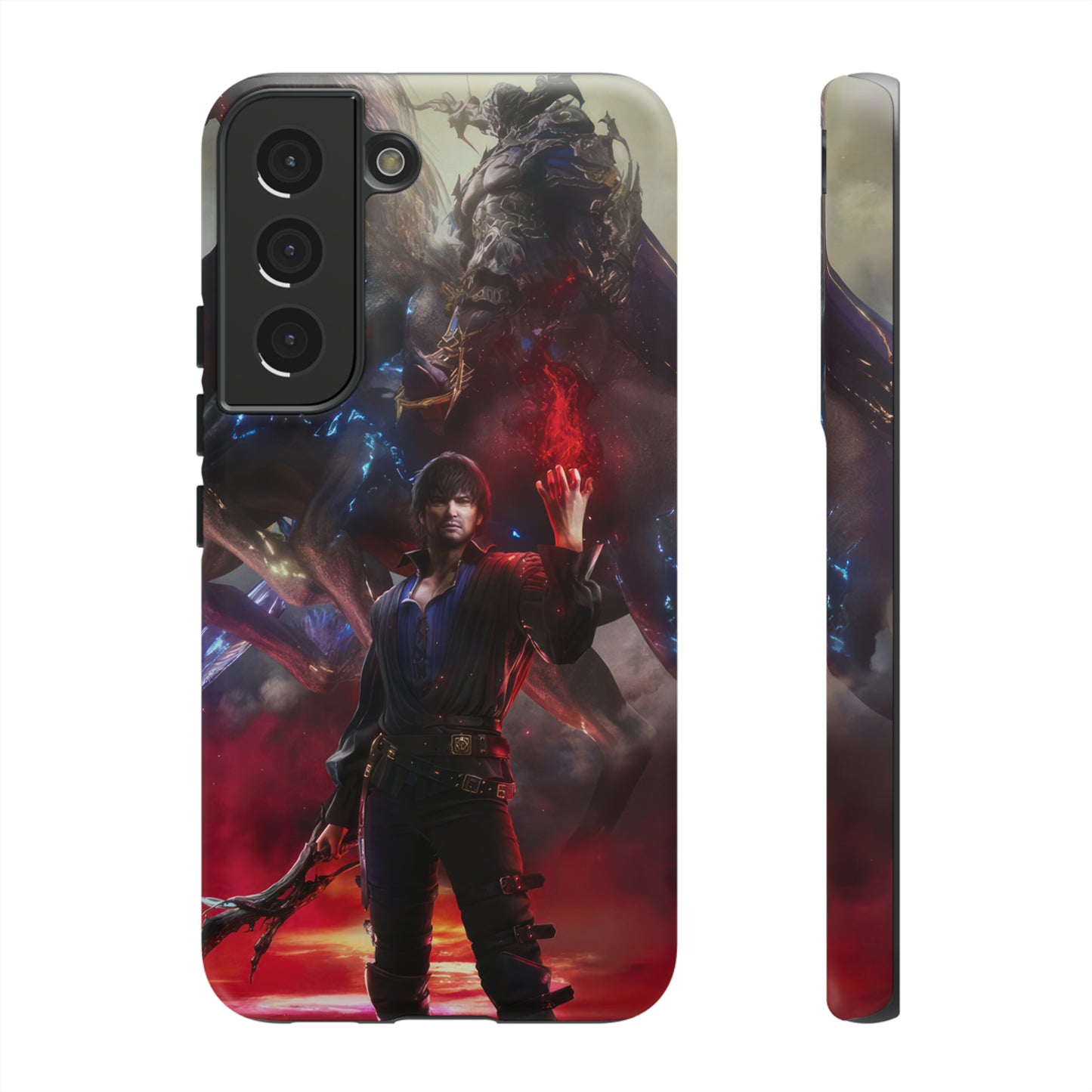 Final Fantasy XVI Barnabas Tharmr | Enhance Tough Phone Cases for iPhone 11-15 Pro Max / Samsung S21 - 23 Ultra / Pixel 5 - 7