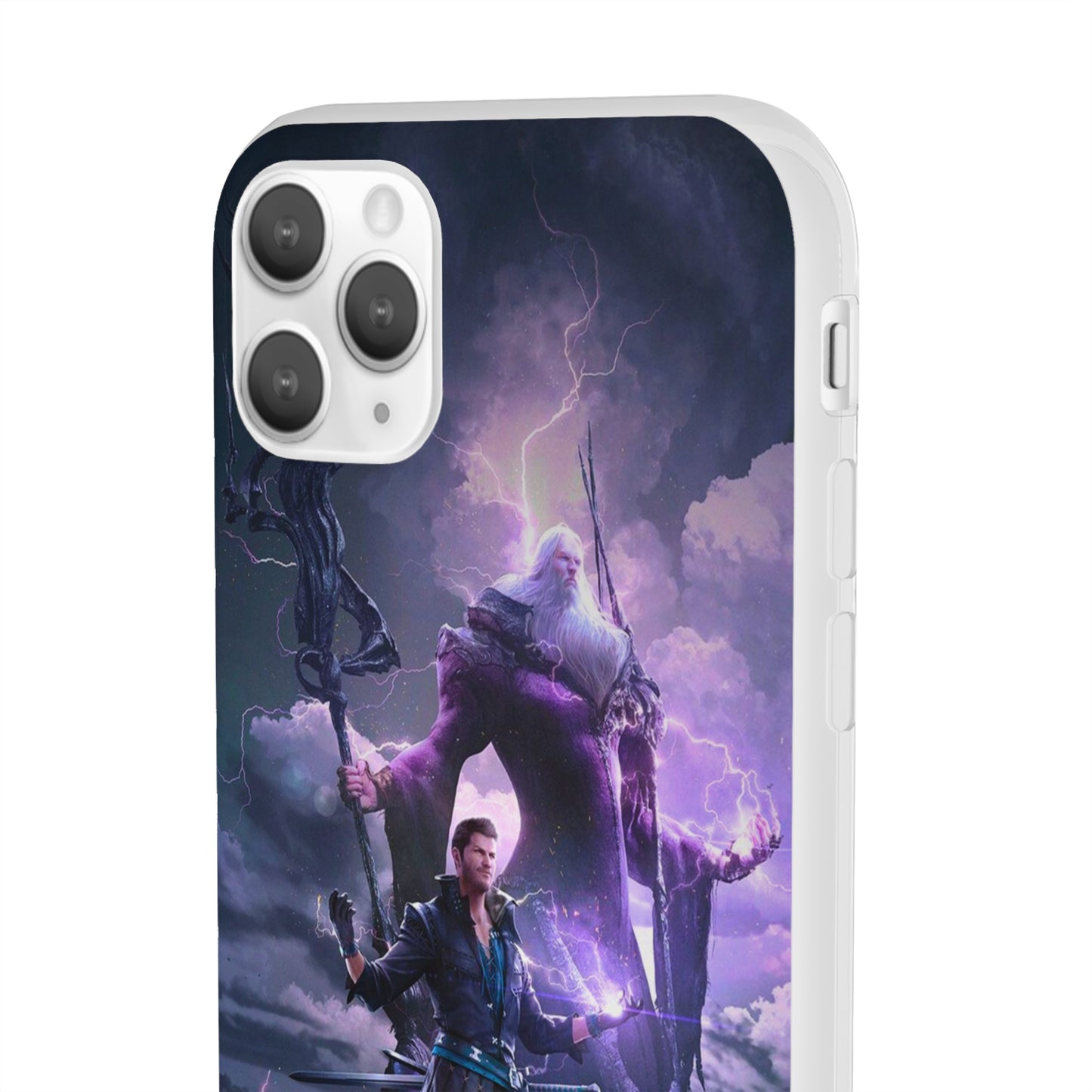 Final Fantasy XVI Cidolfus Telamon | Flexible Phone Case | Iphone 11-14 Pro Max | Samsung 21-23 Ultra | Gift Packages Choice