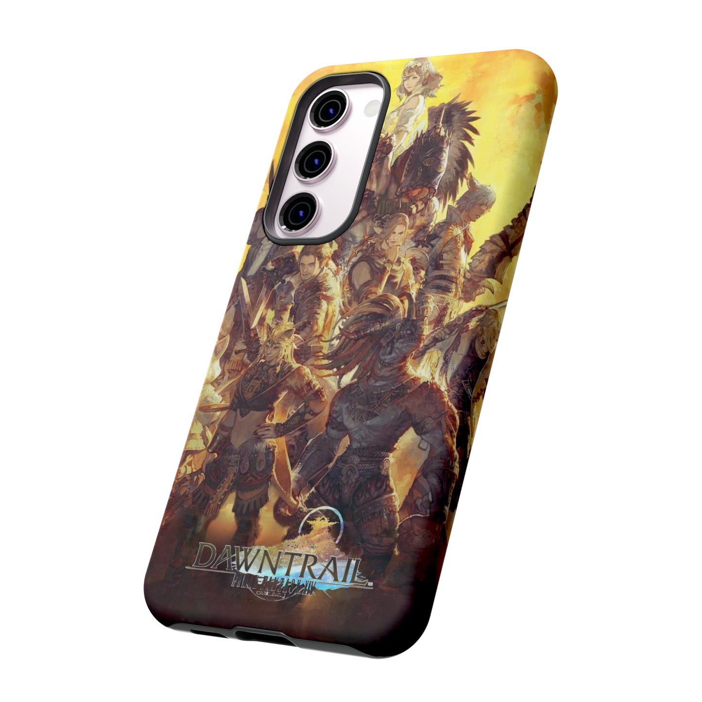 Final Fantasy XIV Dawntrail | Enhance Tough Phone Cases for iPhone 11-15 Pro Max / Samsung S21 - 23 Ultra / Pixel 5 - 7