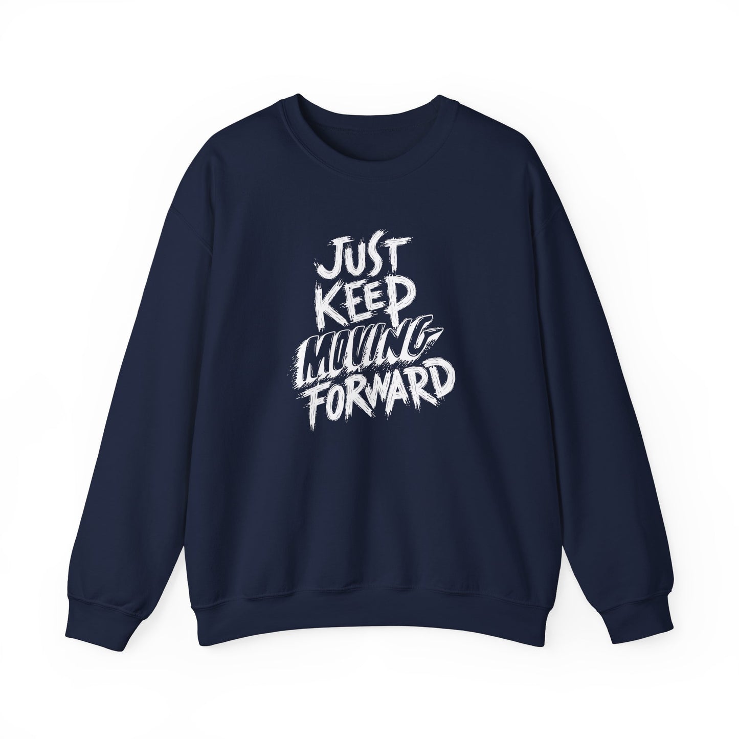 Just Keep Moving Forward Unisex Heavy Blend™ Crewneck Sweatshirt