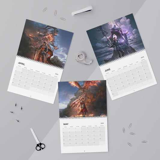 Final Fantasy XVI  2024 Wall Calendar