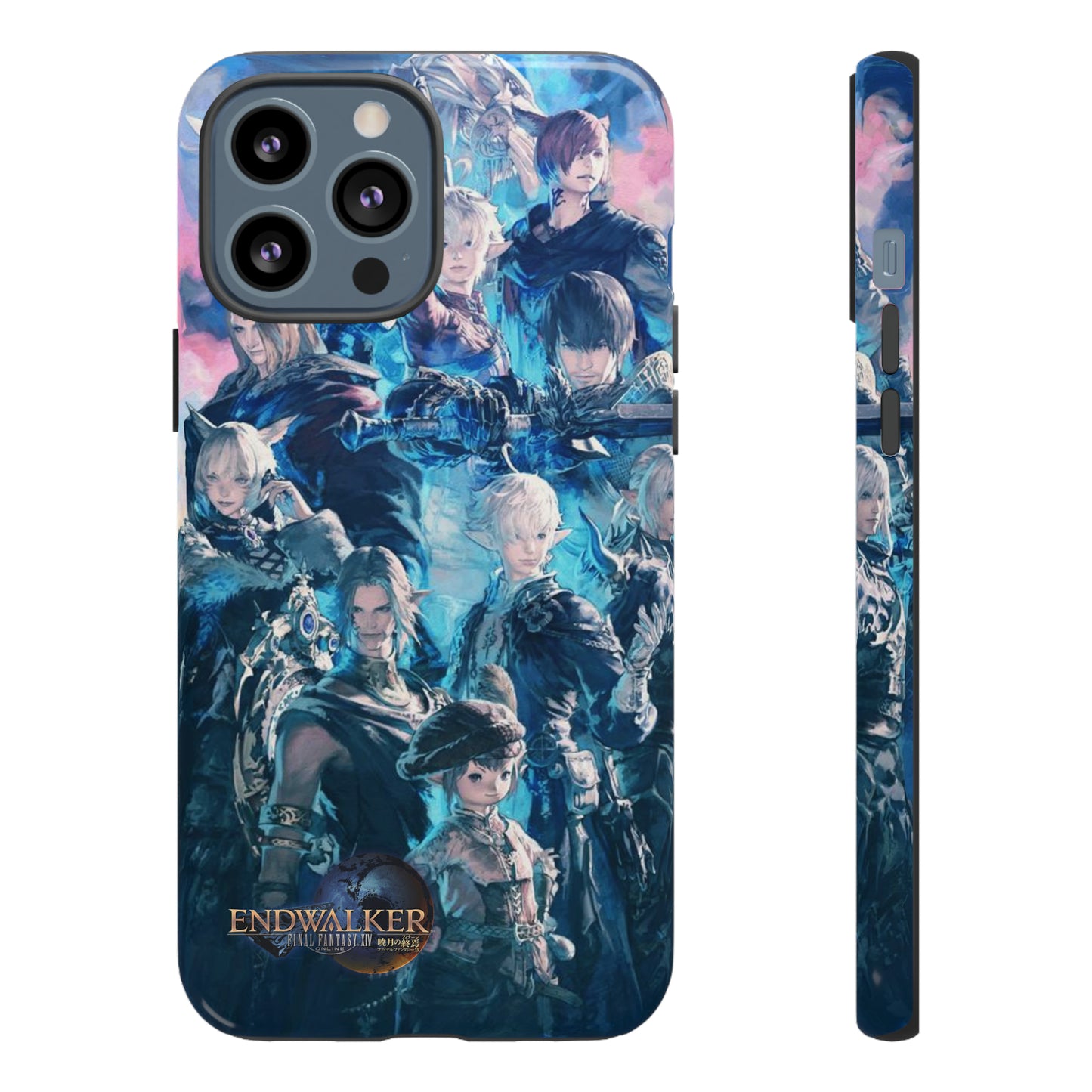 Final Fantasy XIV Endwalker Tough Phone Cases | iPhone 11-15 Pro Max / Samsung S21 - 23 Ultra / Pixel 5 - 7