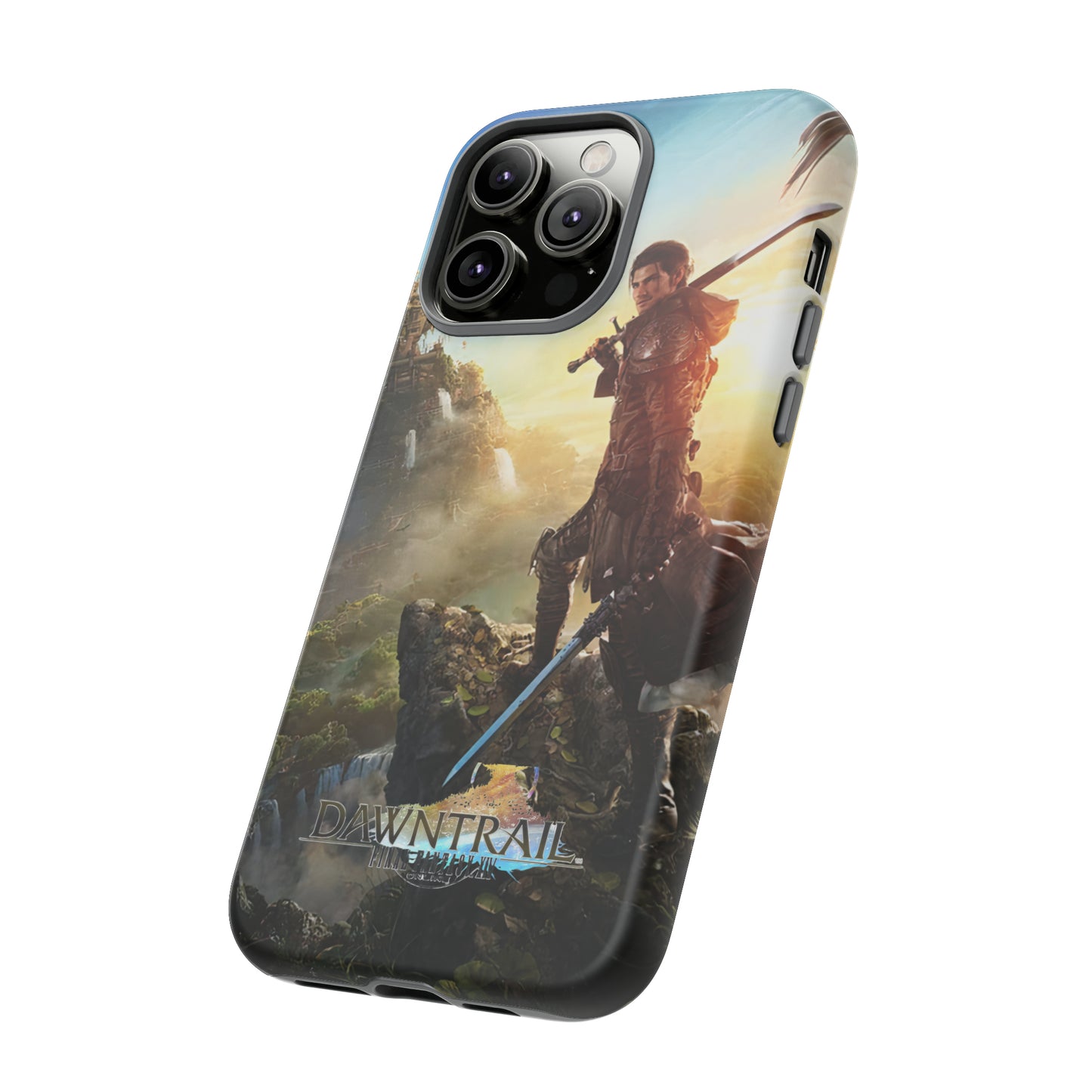 Final Fantasy XIV Dawntrail | Enhance Tough Phone Cases for iPhone 11-15 Pro Max / Samsung S21 - 23 Ultra / Pixel 5 - 7