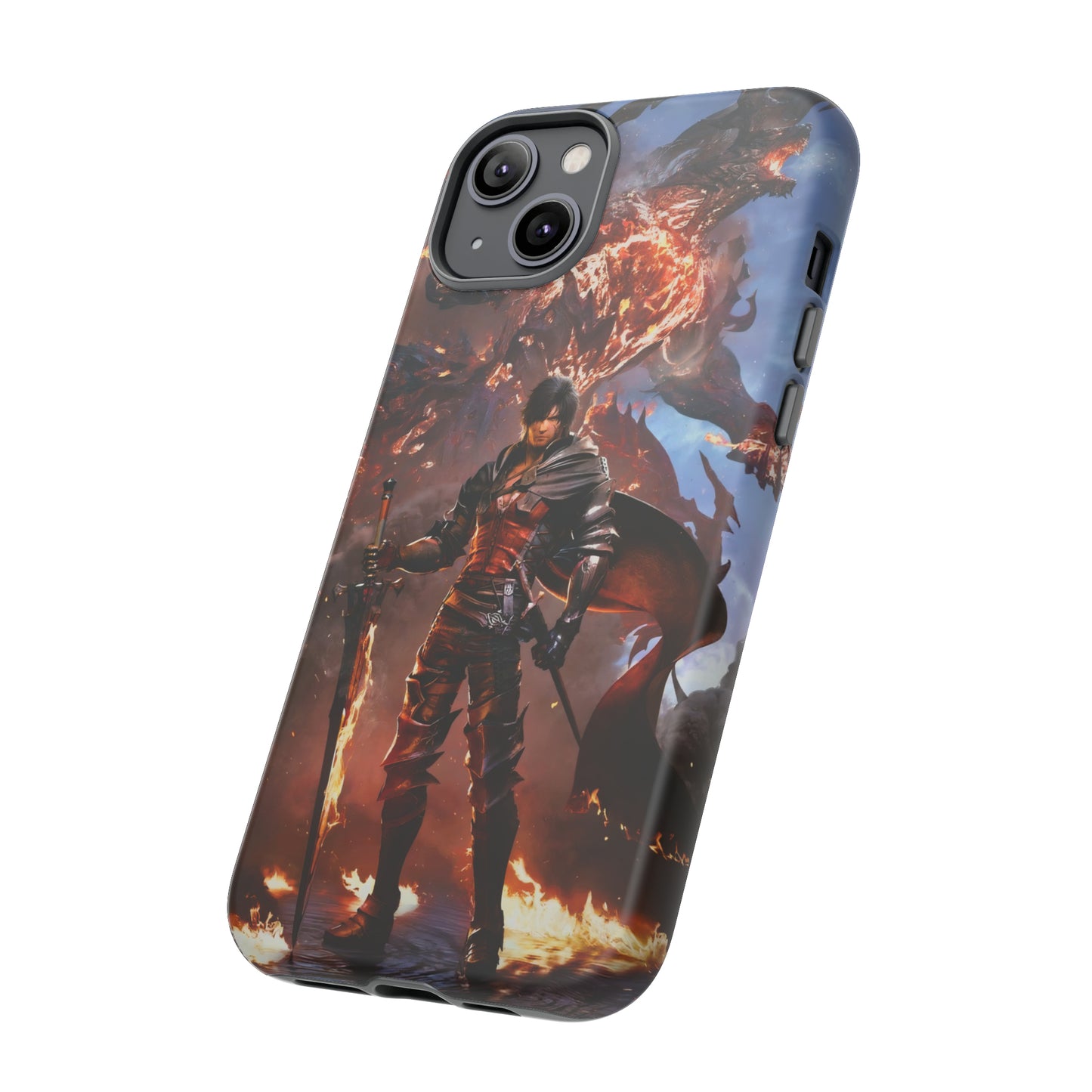 Final Fantasy XVI | Clive Rosfield | Enhance Tough Phone Cases for iPhone 11-15 Pro Max / Samsung S21 - 23 Ultra / Pixel 5 - 7