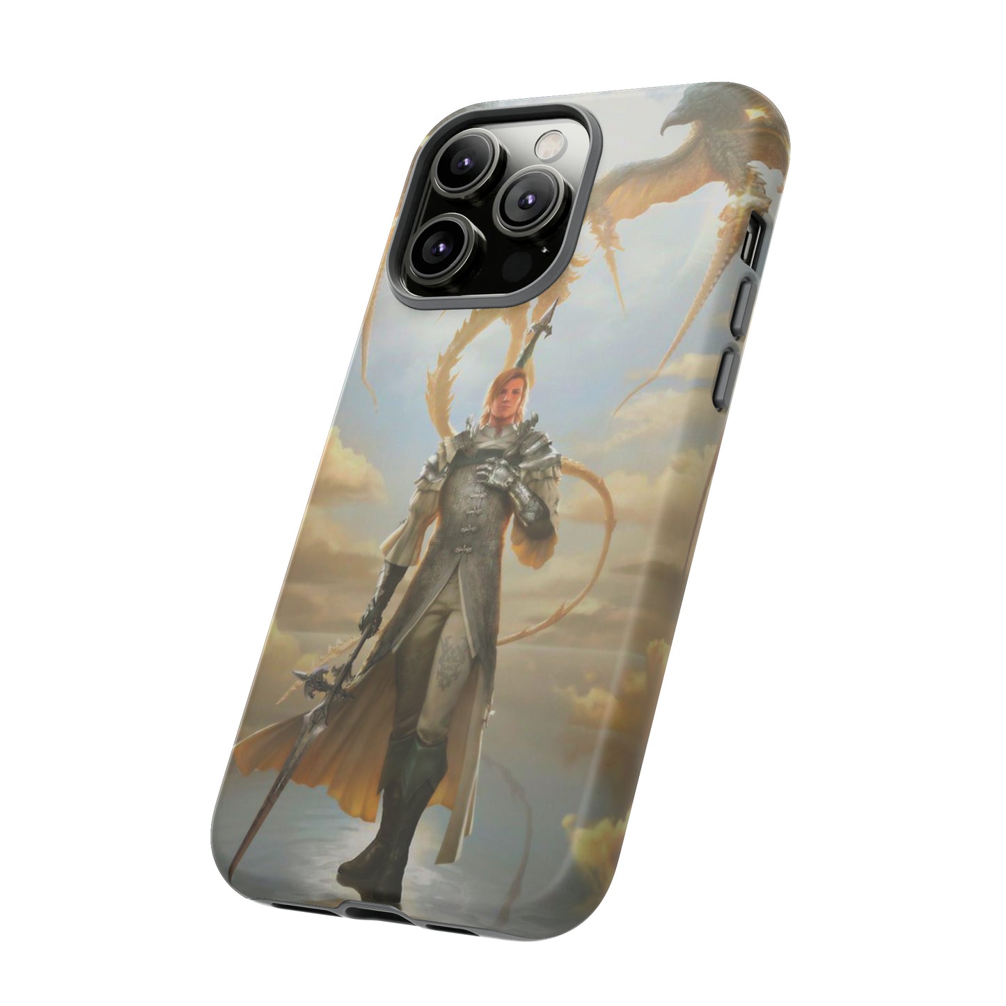 Final Fantasy XVI Dion Lesage | Enhance Tough Phone Cases for iPhone 11-15 Pro Max / Samsung S21 - 23 Ultra / Pixel 5 - 7