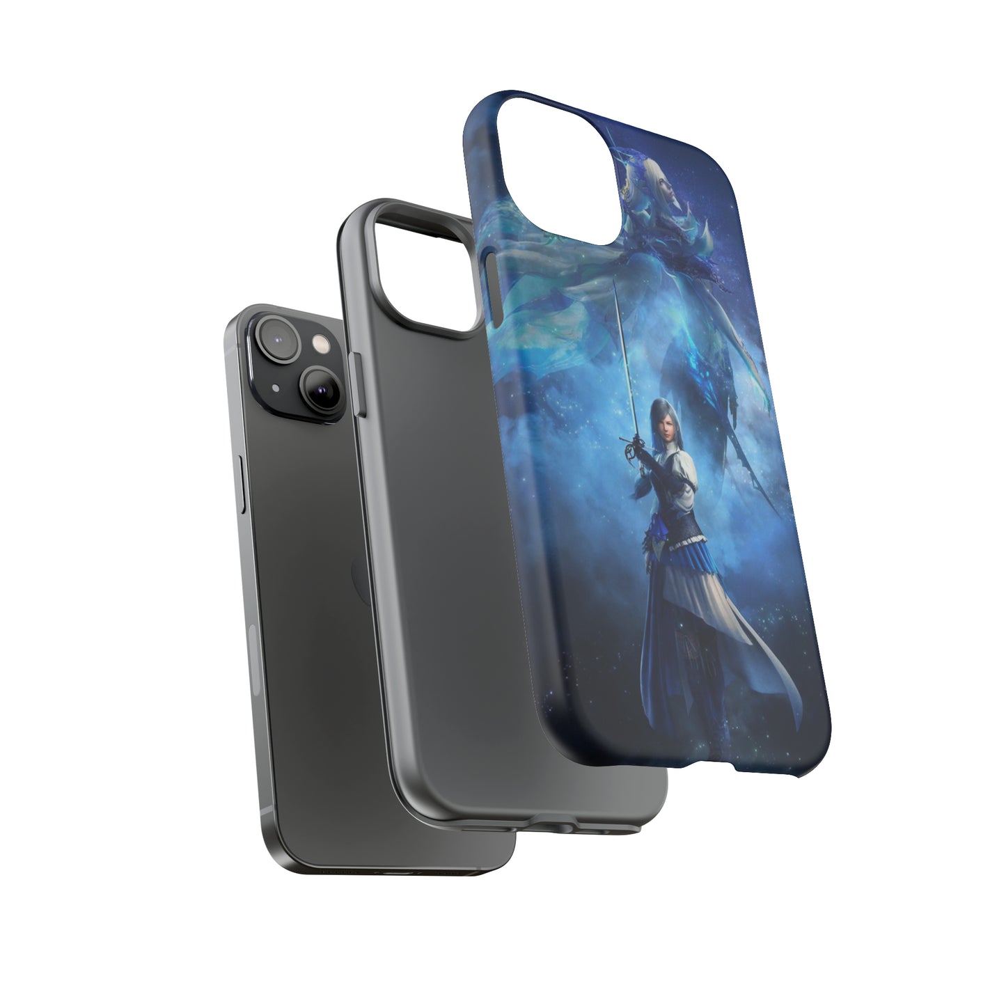 Final Fantasy XVI Jill Warrick | Enhance Tough Phone Cases for iPhone 11-15 Pro Max / Samsung S21 - 23 Ultra / Pixel 5 - 7