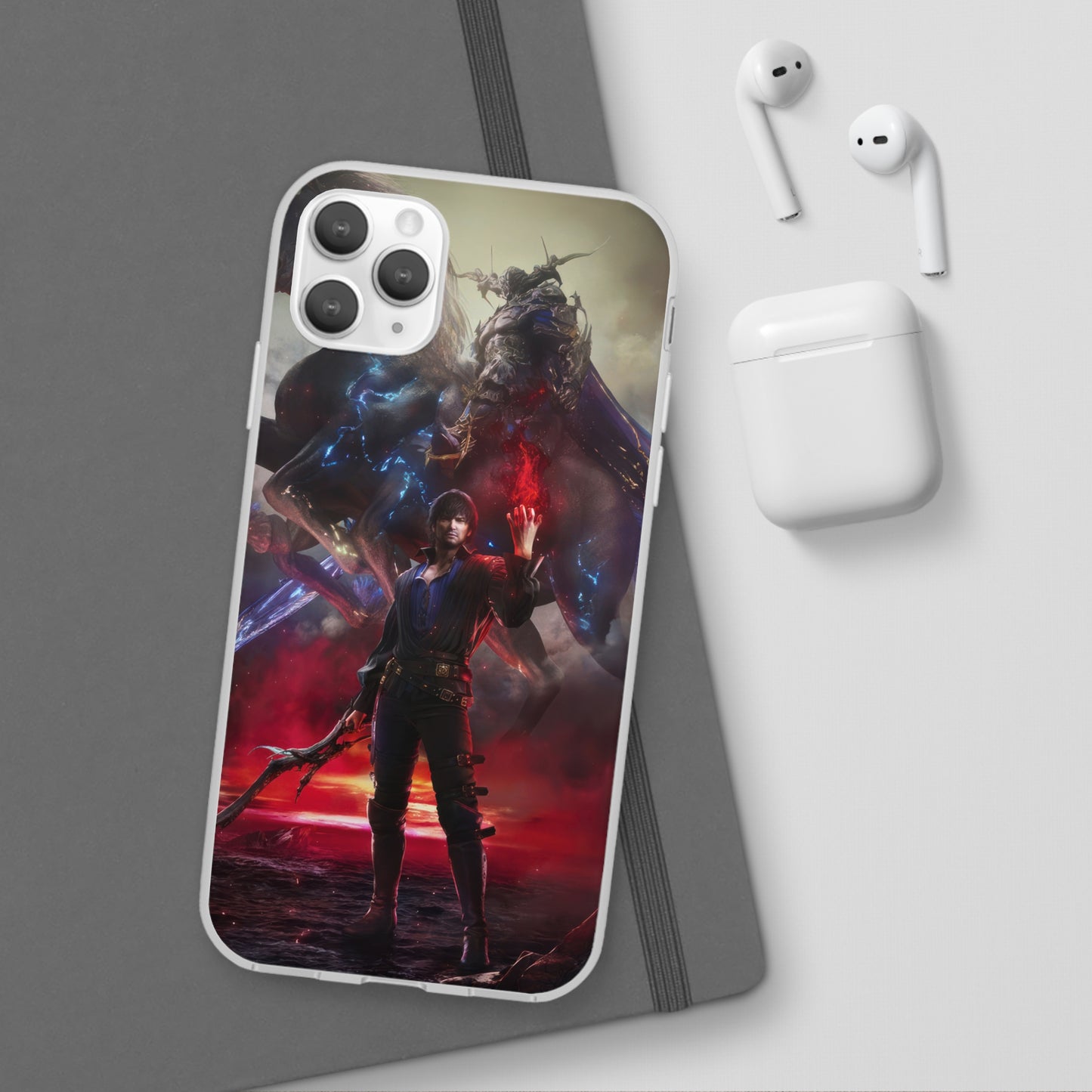 Final Fantasy XVI Barnabas Tharme | Flexible Phone Case | Iphone 11-14 Pro Max | Samsung 21-23 Ultra | Gift Packages Choice