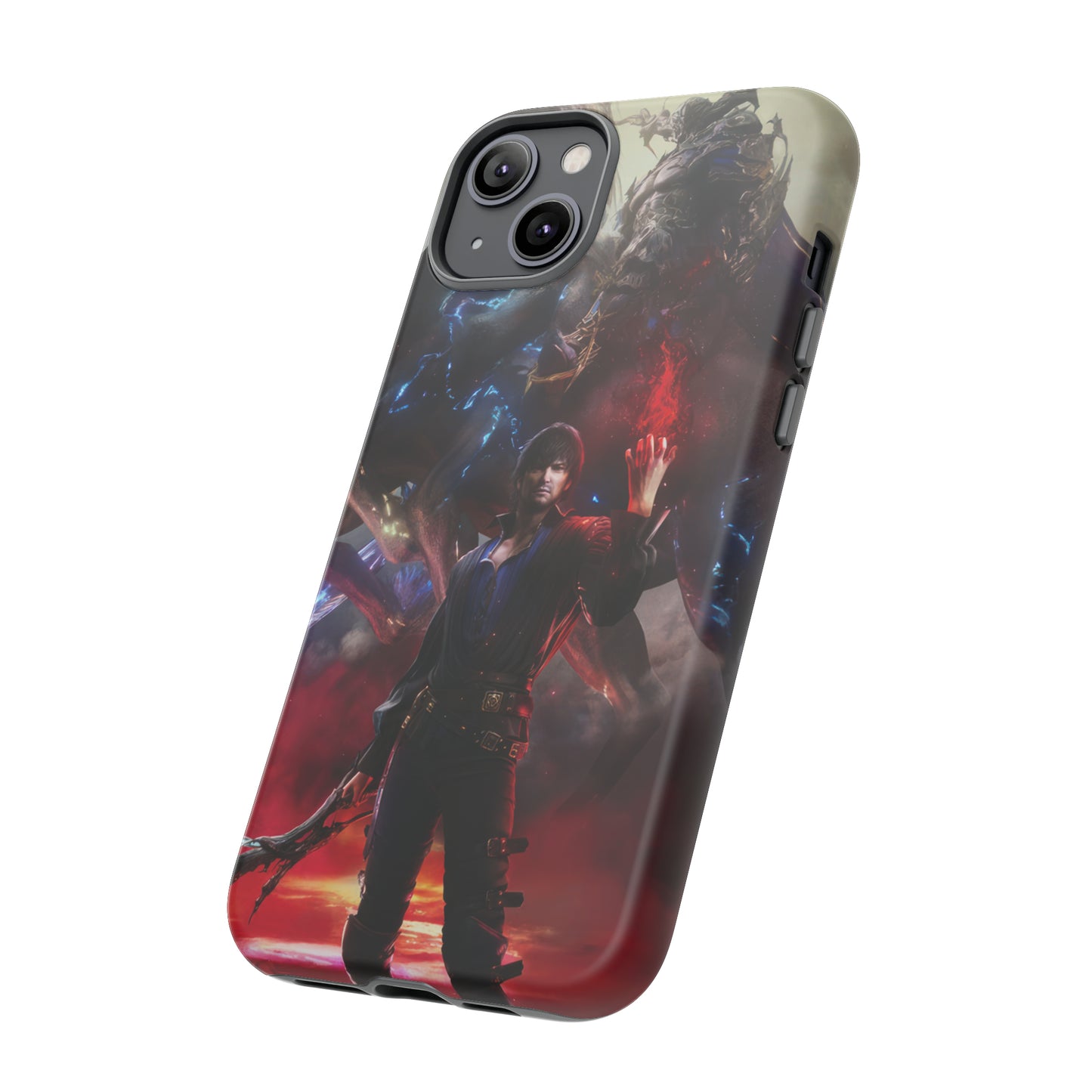 Final Fantasy XVI Barnabas Tharmr | Enhance Tough Phone Cases for iPhone 11-15 Pro Max / Samsung S21 - 23 Ultra / Pixel 5 - 7