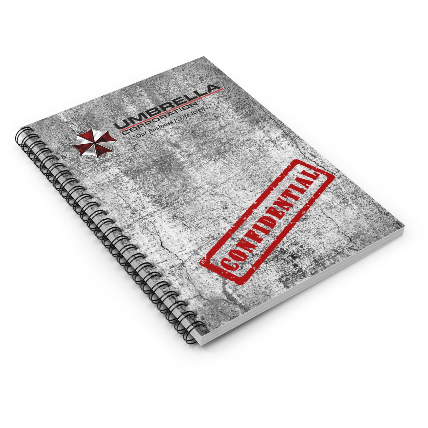 Resident Evil Umbrella Corp. Spiral Notebook - Ruled Line