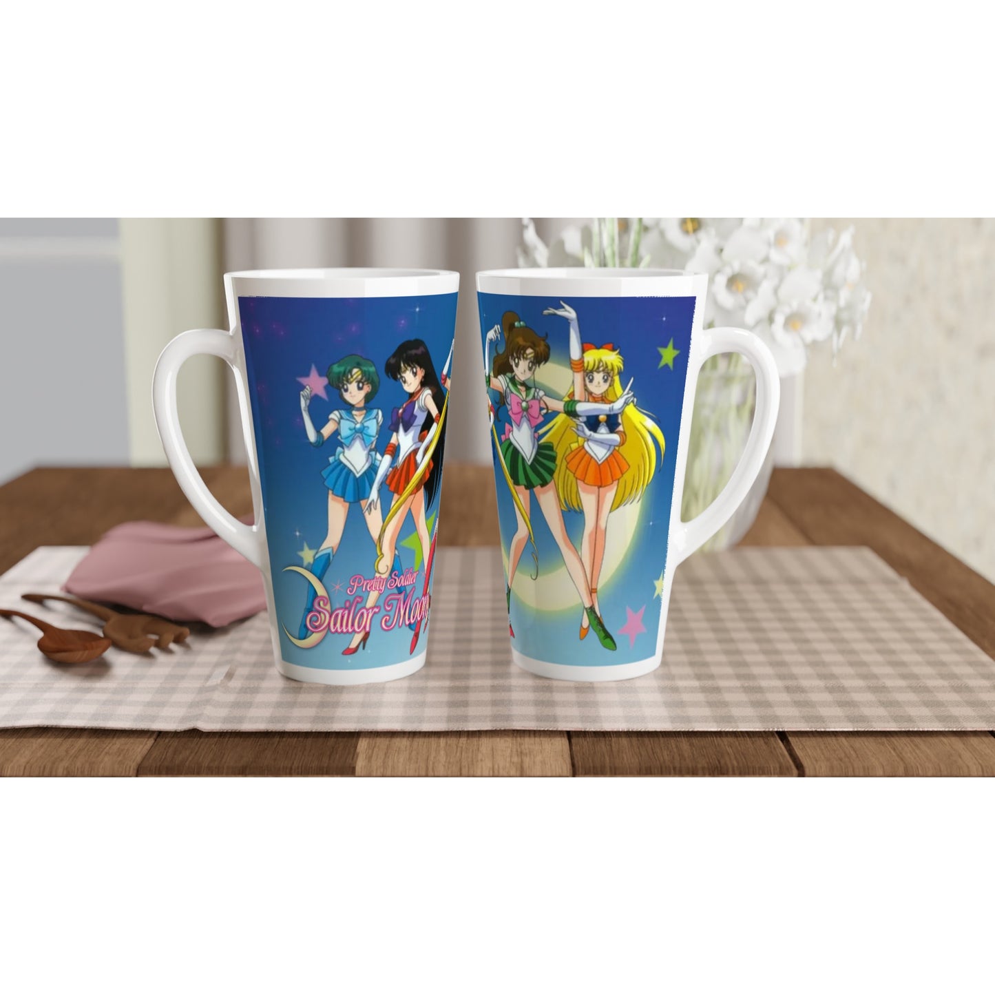 Sailor Moon | 3 Size | White Ceramic Mug